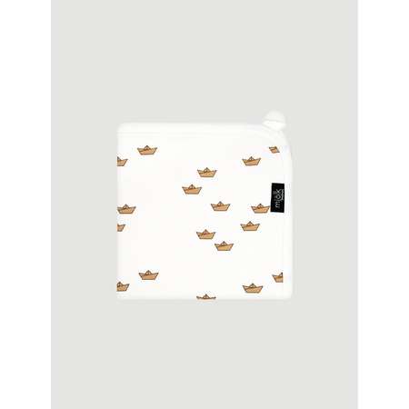 Плед Mjolk Бумажные кораблики 80 x 80 см хлопок