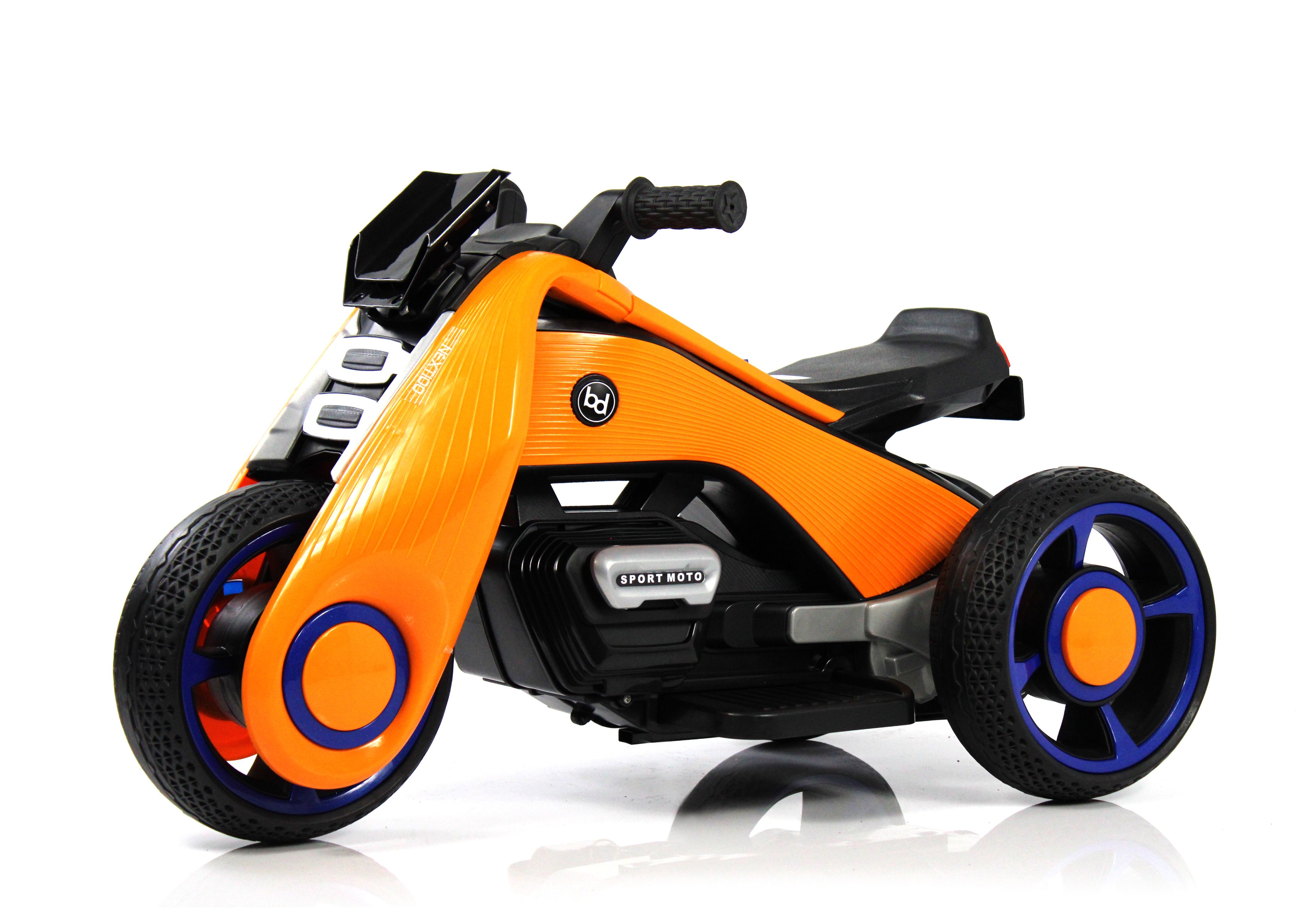 Электромобиль RIVERTOYS K333PX-ORANGE - фото 18