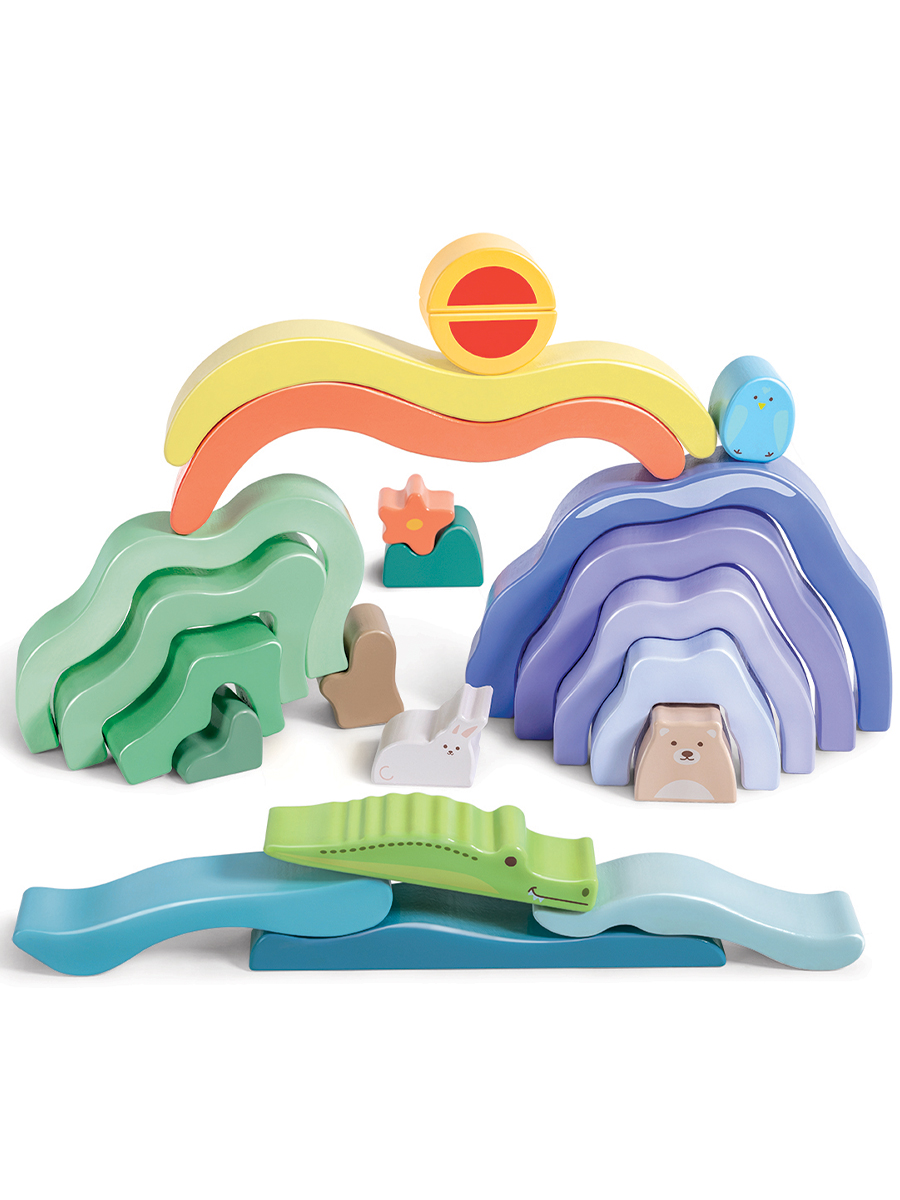 Игрушка Hape пирамидка - фото 7