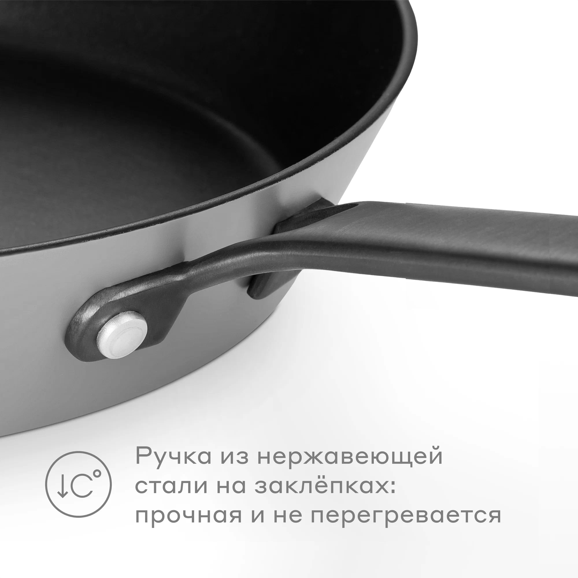 Сковорода Pragma Fodbal 24 см с антипригарным покрытием Ilag - фото 8