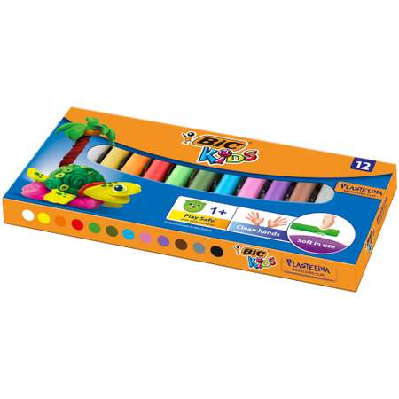 Пластилин BIC 12 цв.