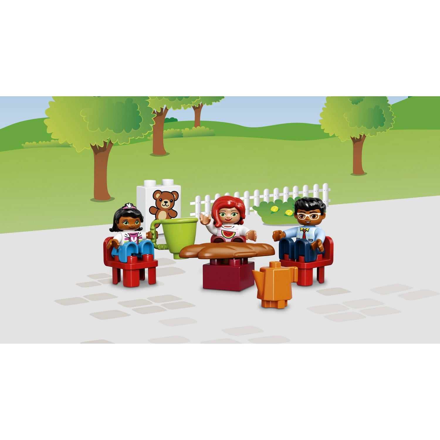 Конструктор LEGO DUPLO Семейный дом блочный - фото 8