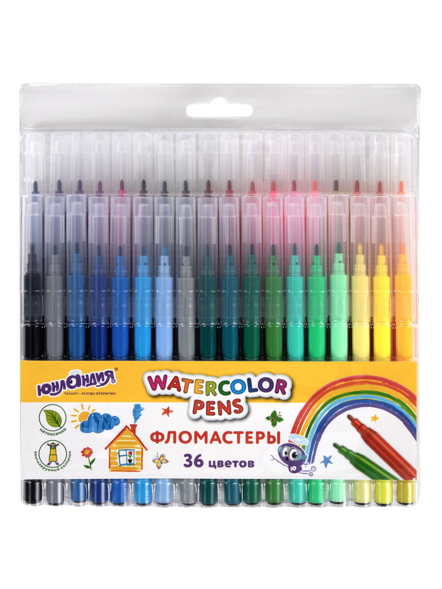 Фломастеры Юнландия - фото 3