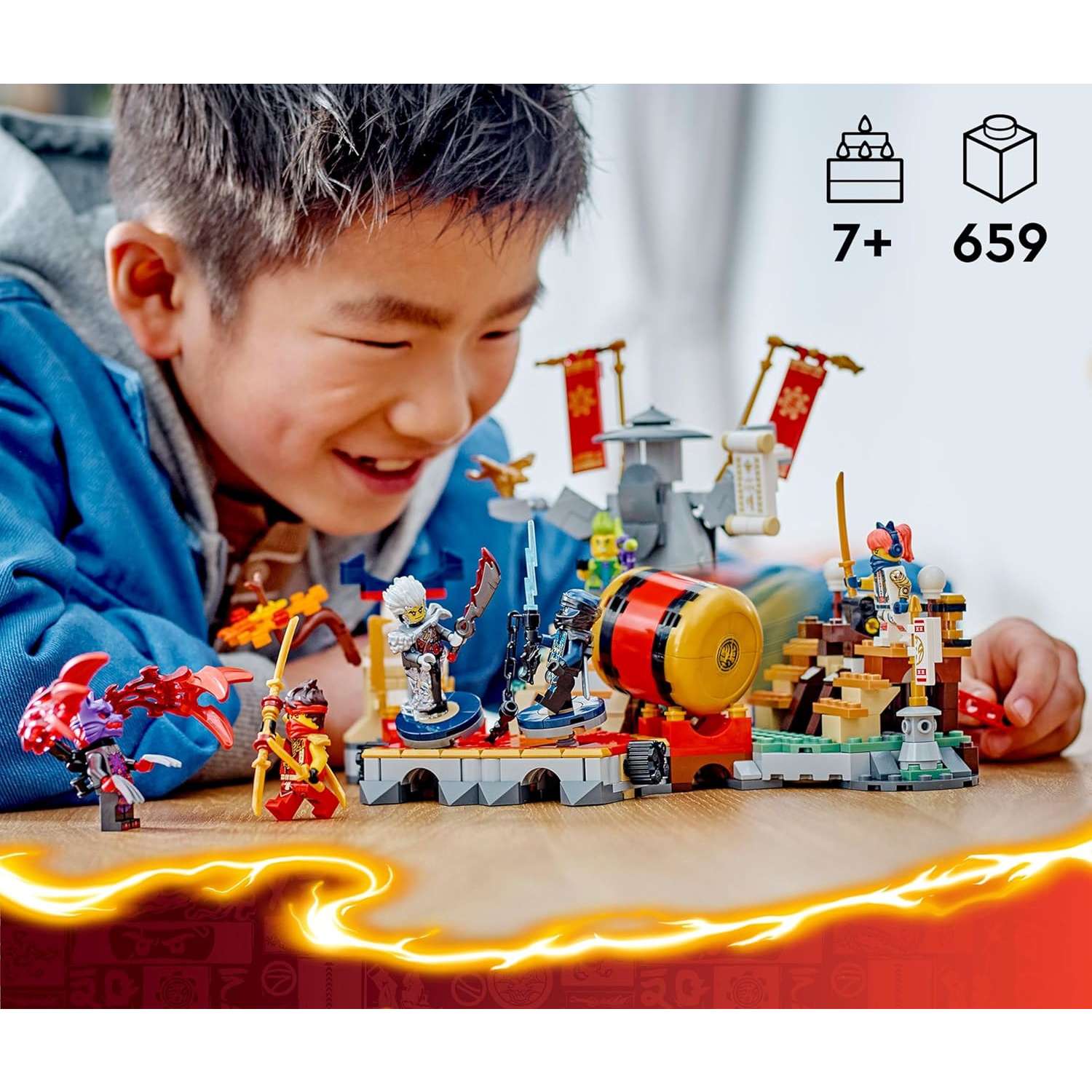 Конструктор LEGO NINJAGO Турнирная боевая арена - фото 10