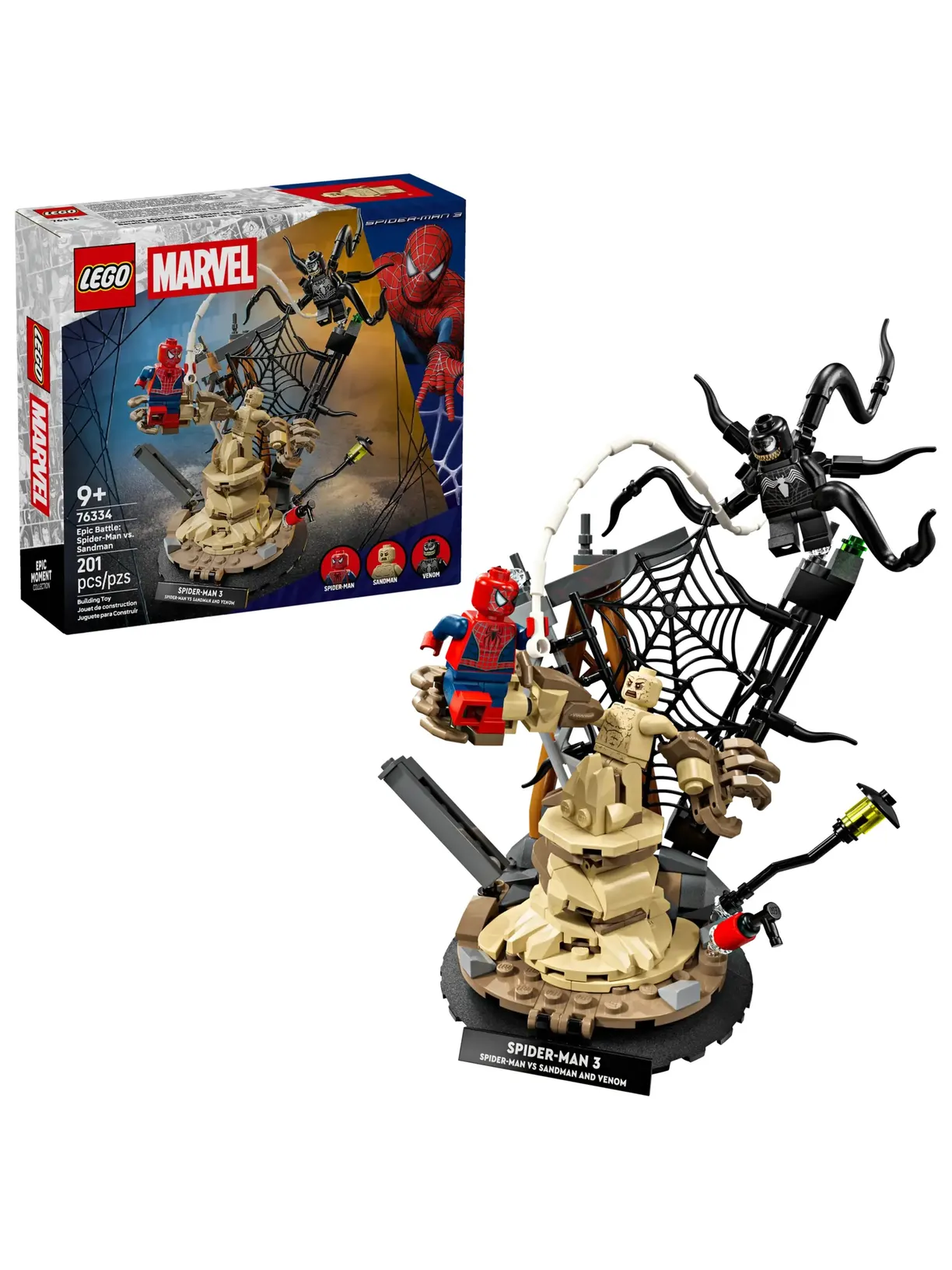 Конструктор LEGO Marvel Super Heroes Эпическая битва 201 дет. - фото 1