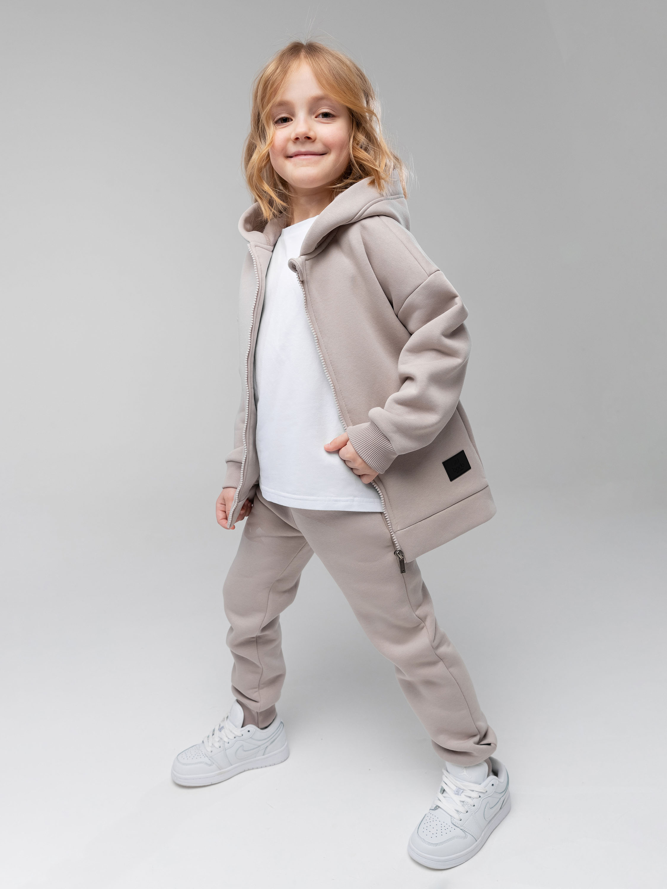 Костюм Bodo 11-420МU_серо-бежевый - фото 1