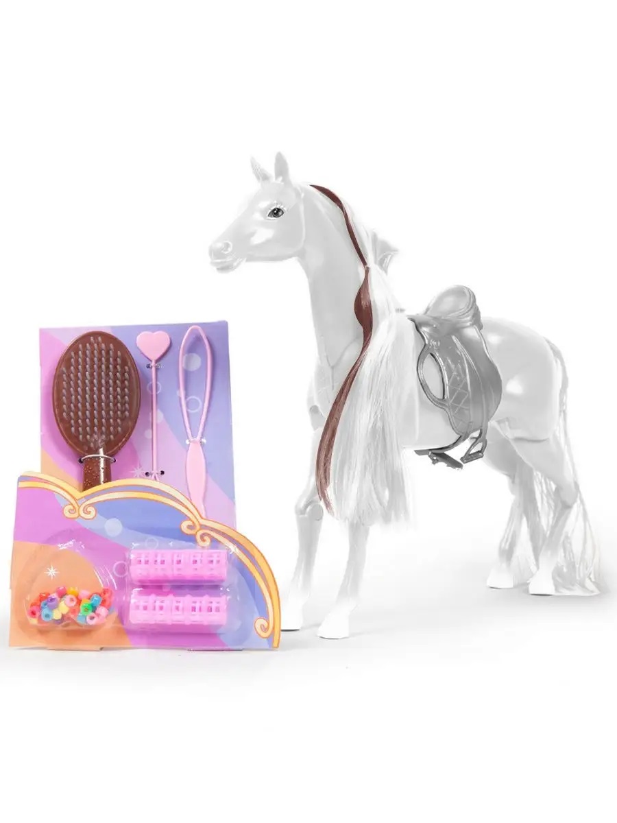 Игровой набор Defa Lucy Лошадка пони 30 см - фото 2