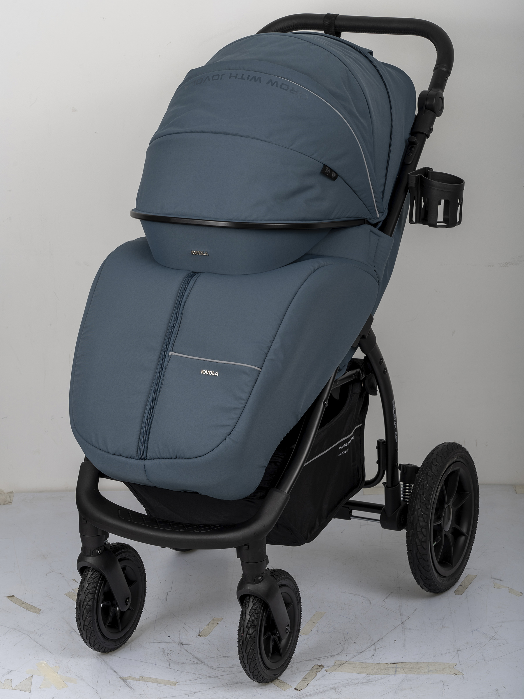 Коляска прогулочная JOVOLA Selena Air Plus синий - фото 2