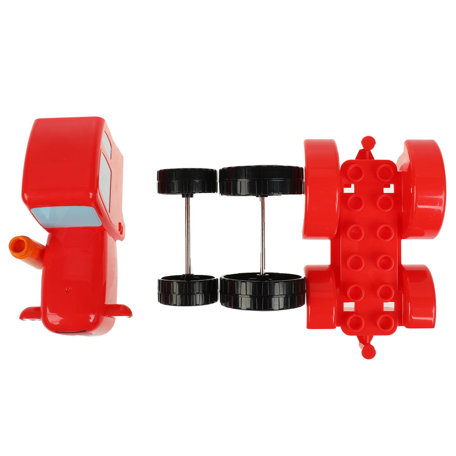 Конструктор Город мастеров Синий трактор 4 дет. - фото 4