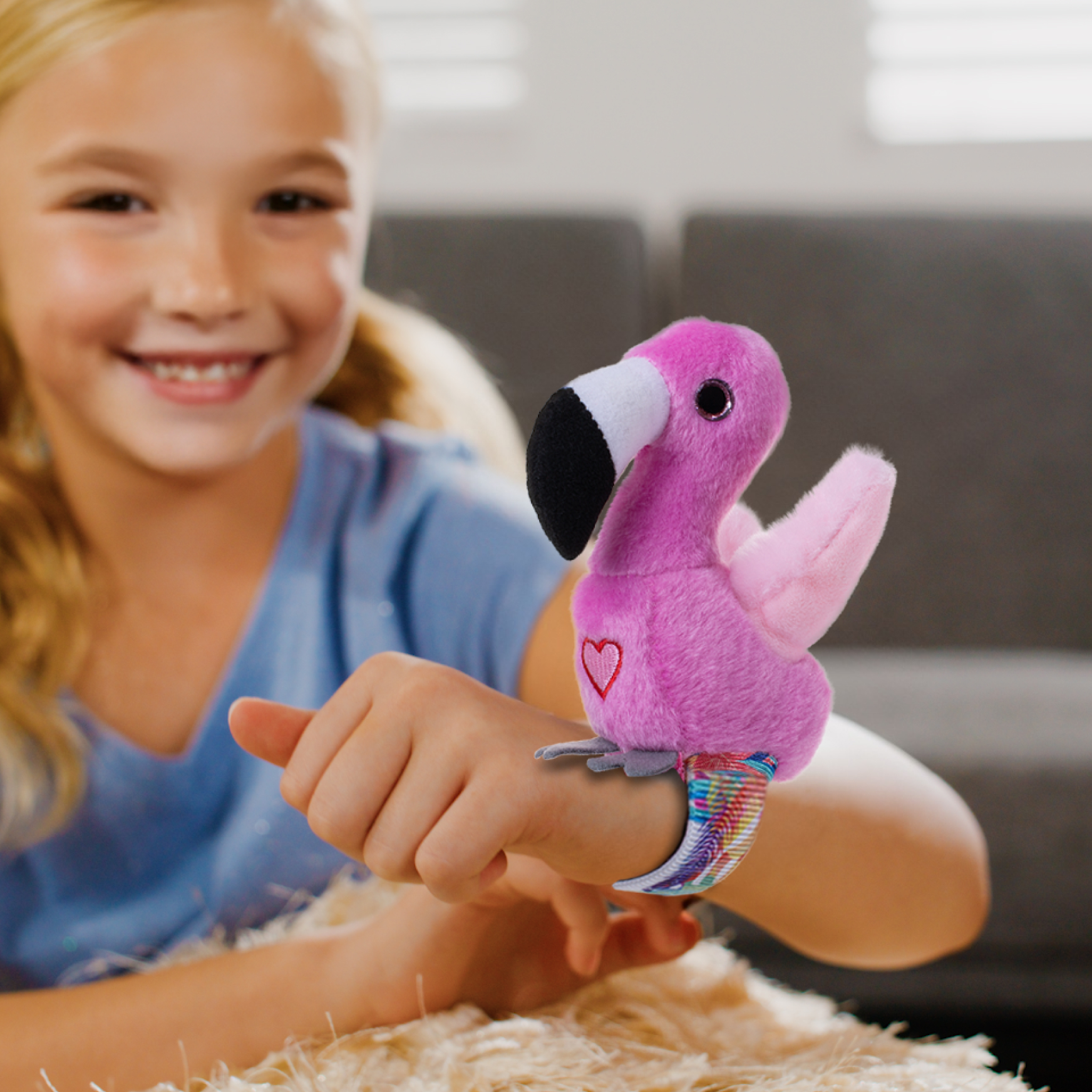 Мягкая игрушка Happy Yappers Фламинго интерактивная 10 см - фото 8