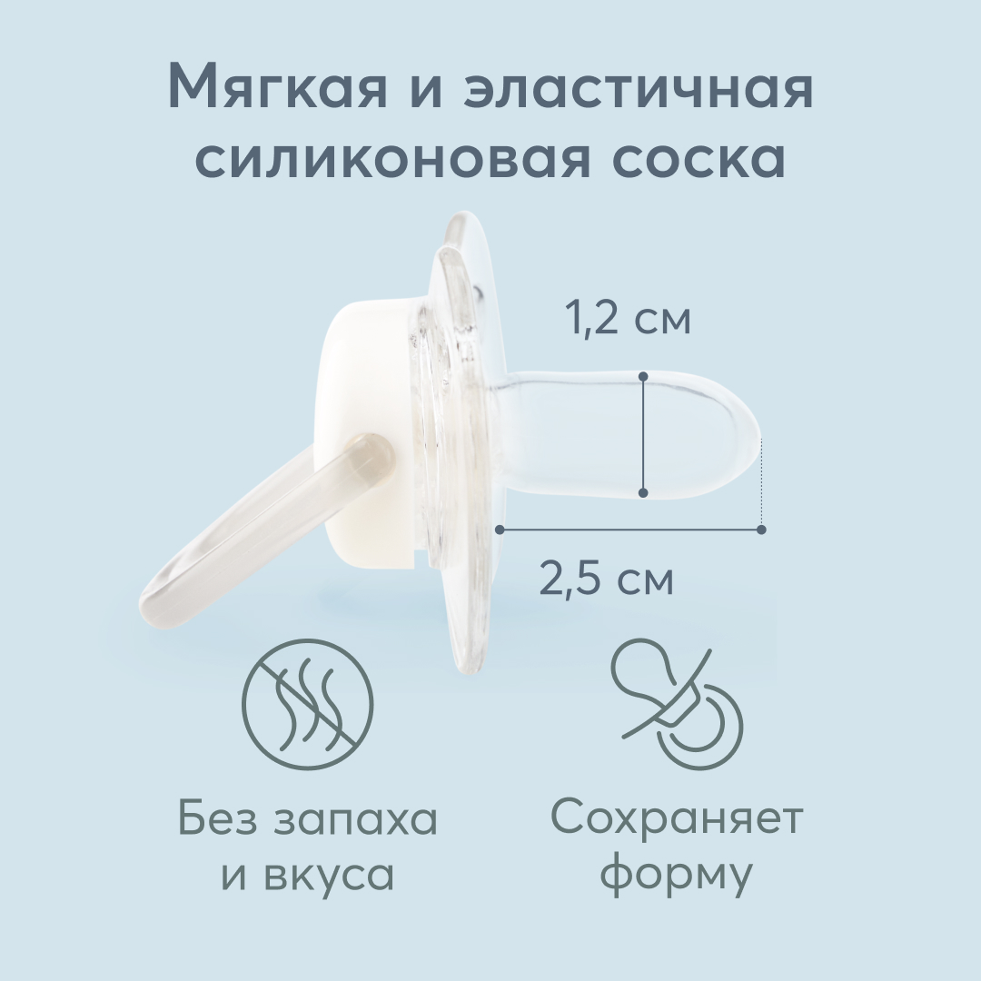 Пустышка Happy Baby от 0 мес. - фото 3