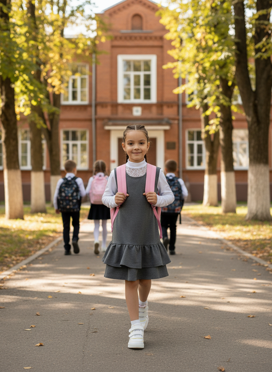 Сарафан Утенок 931 антрацит - фото 2