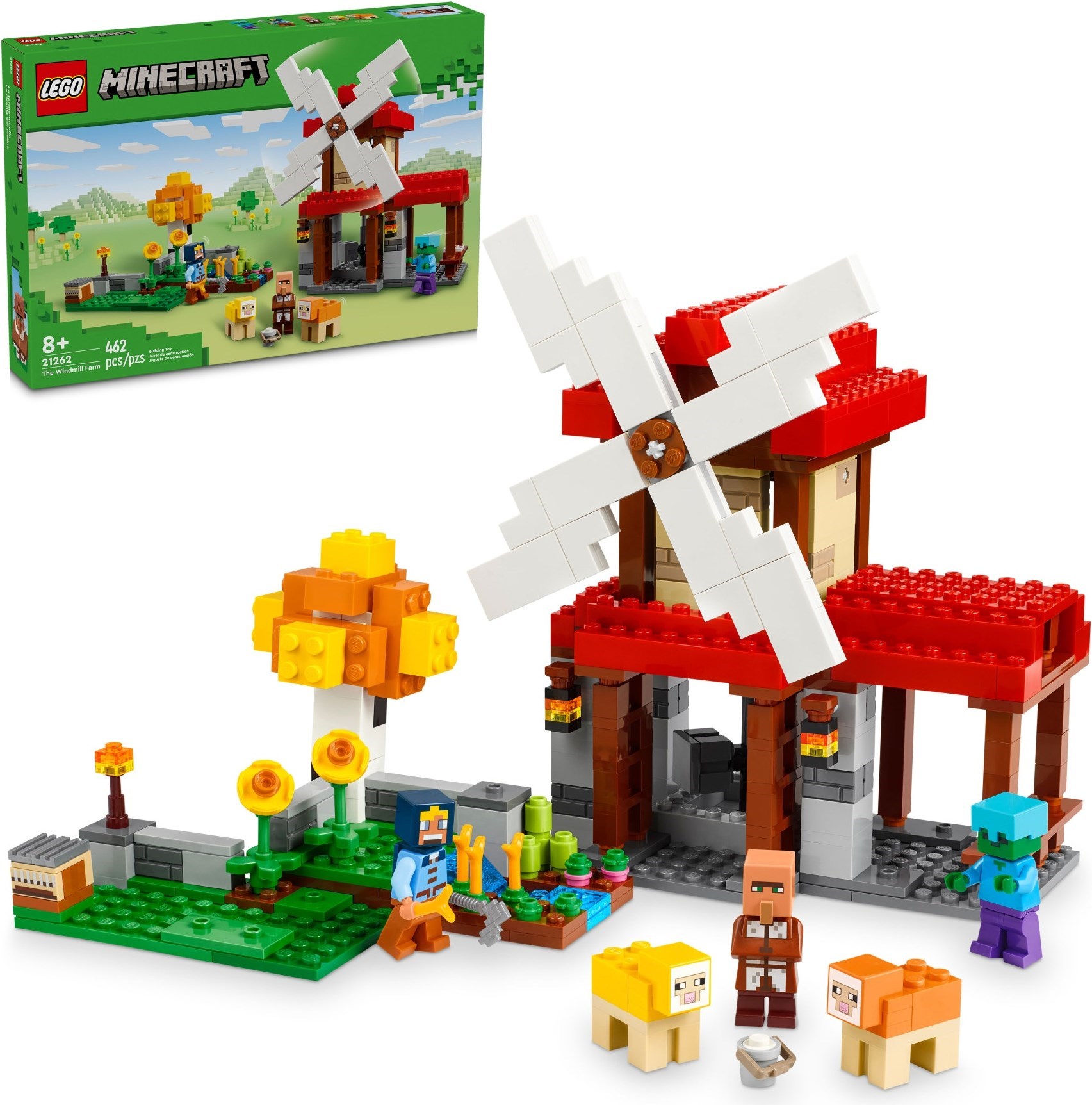 Конструктор LEGO Minecraft 21262 462 дет. - фото 1