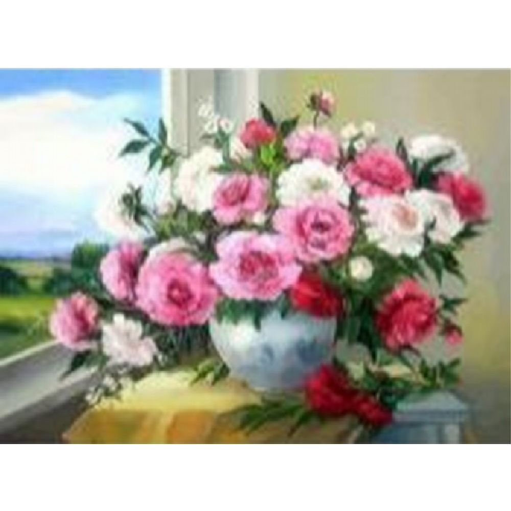 Картина по номерам Tukzar Цветы - фото 1