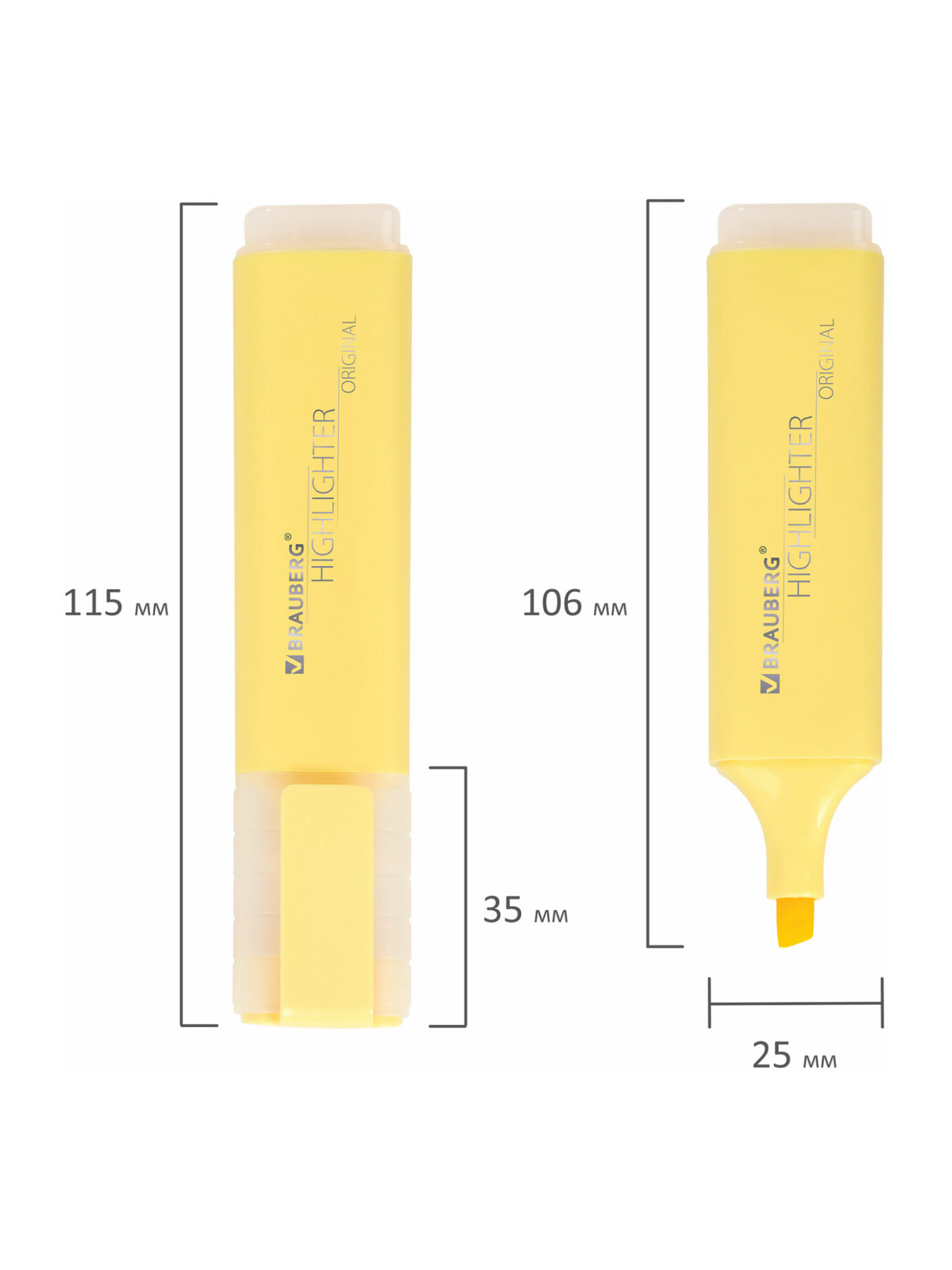 Текстовыделители Brauberg 12 шт. - фото 29