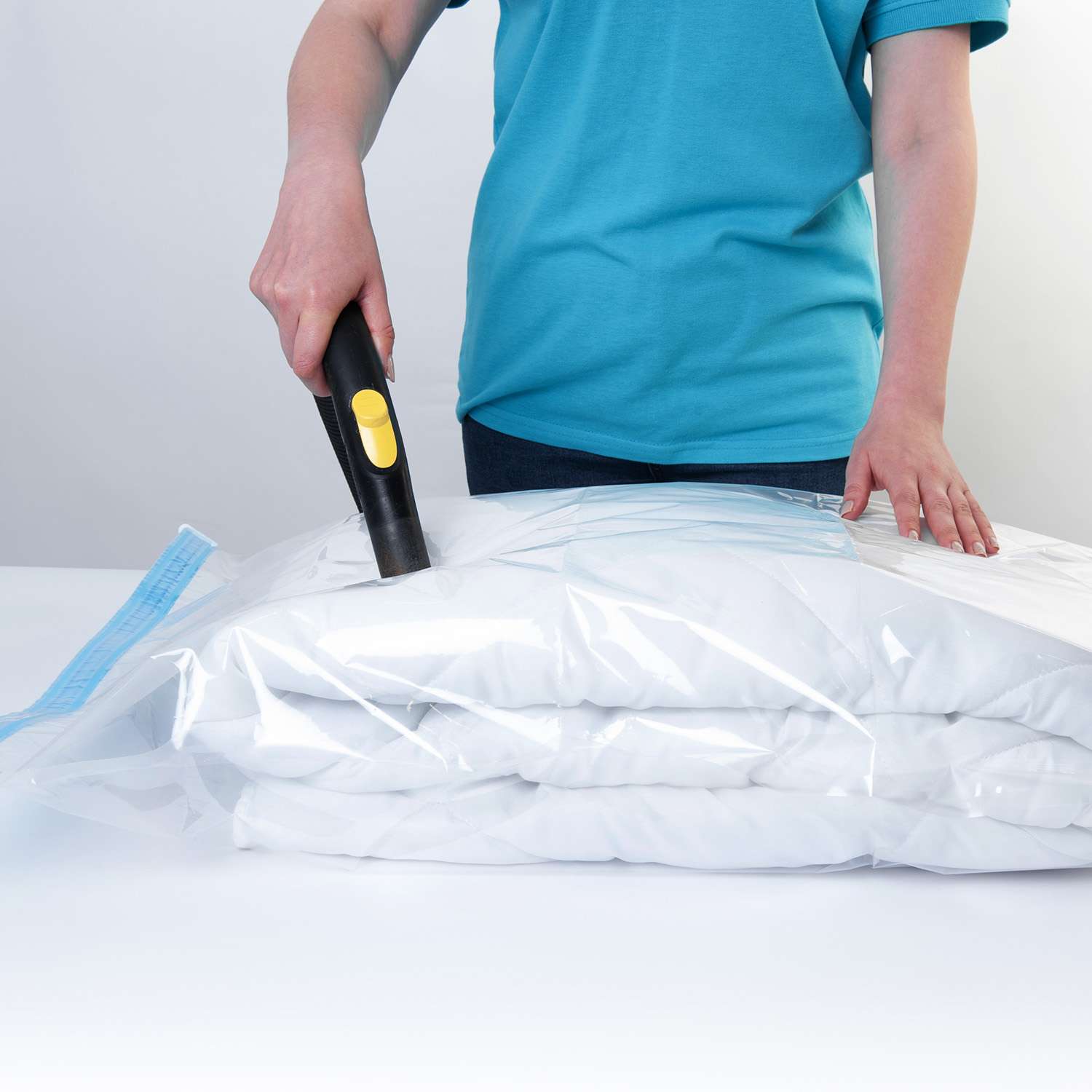 Пакет HomeQueen для вакуумной упаковки с клапаном 60*80см - фото 6