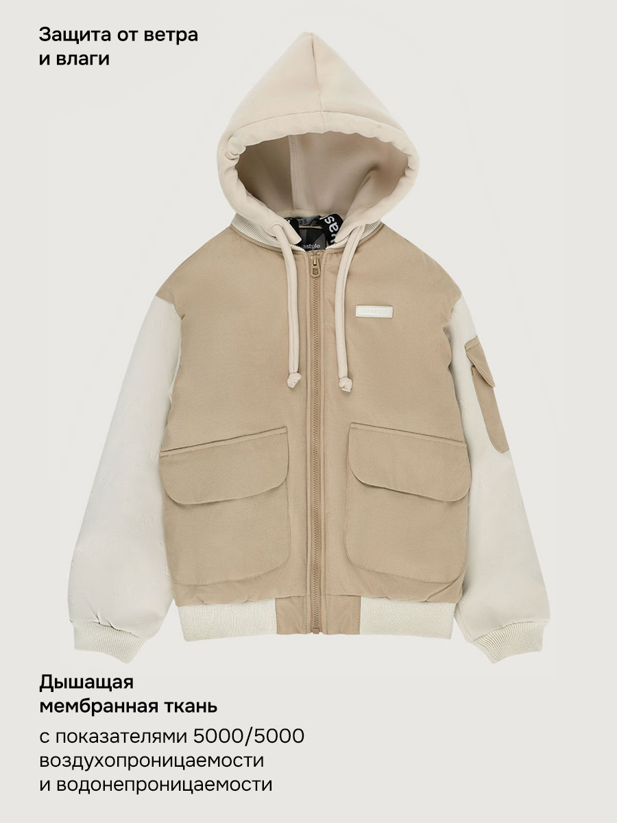 Куртка NIKASTYLE 4м6526 песок/кешью - фото 3