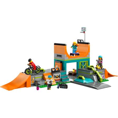Конструктор LEGO City Уличный скейтпарк блочный