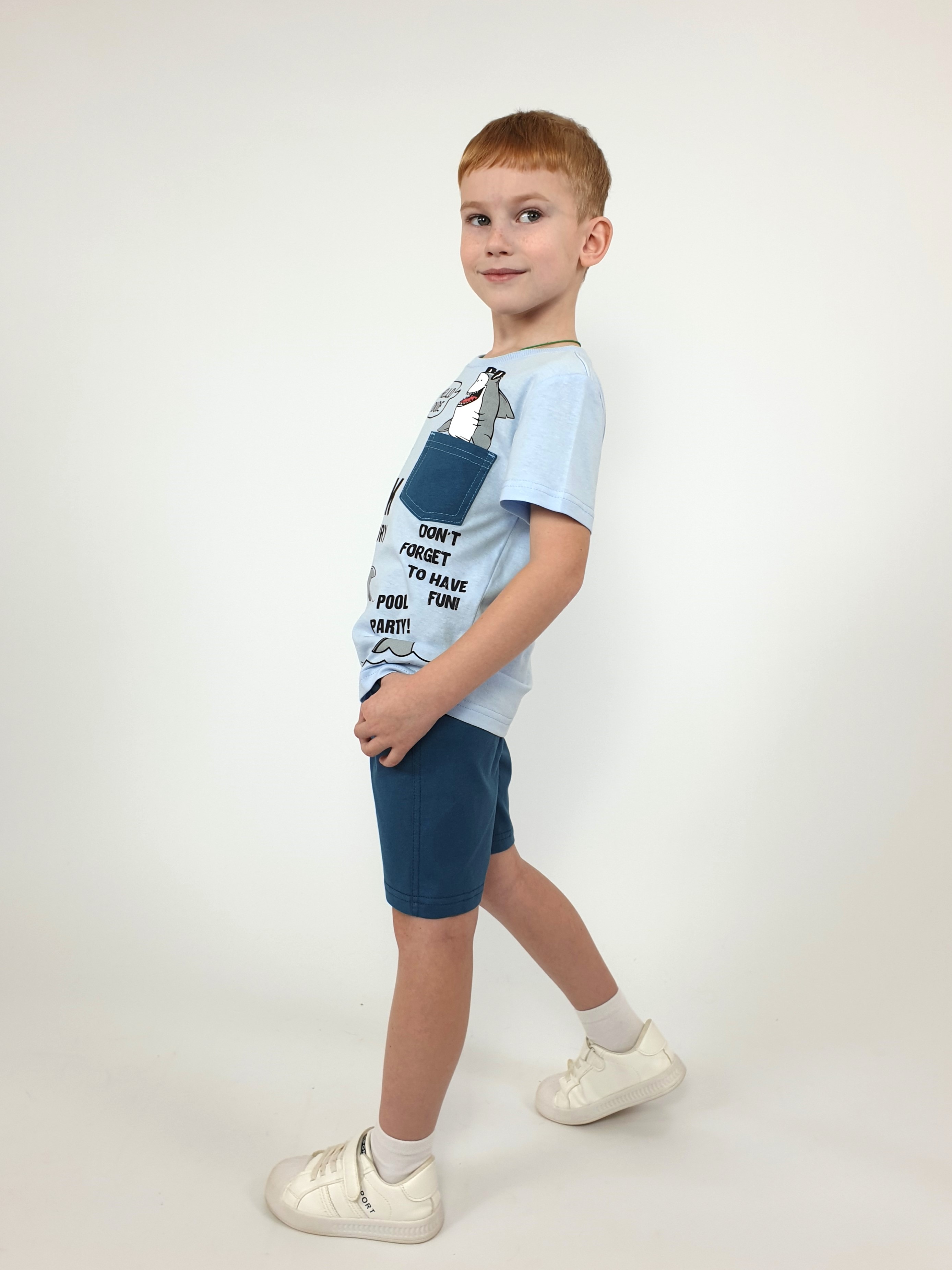 Футболка и шорты Luneva 01-85-8. - фото 6