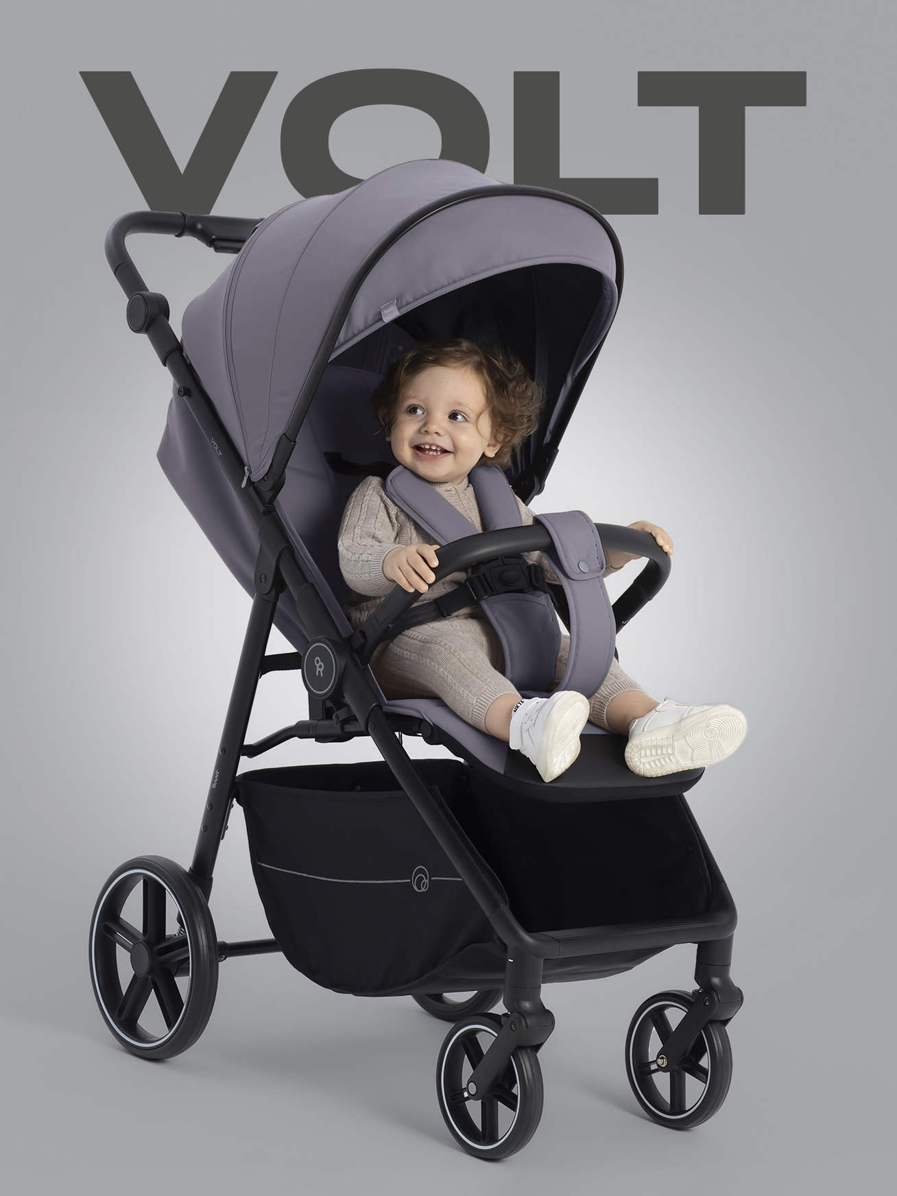 Изображение товара Коляска прогулочная Rant Volt серый