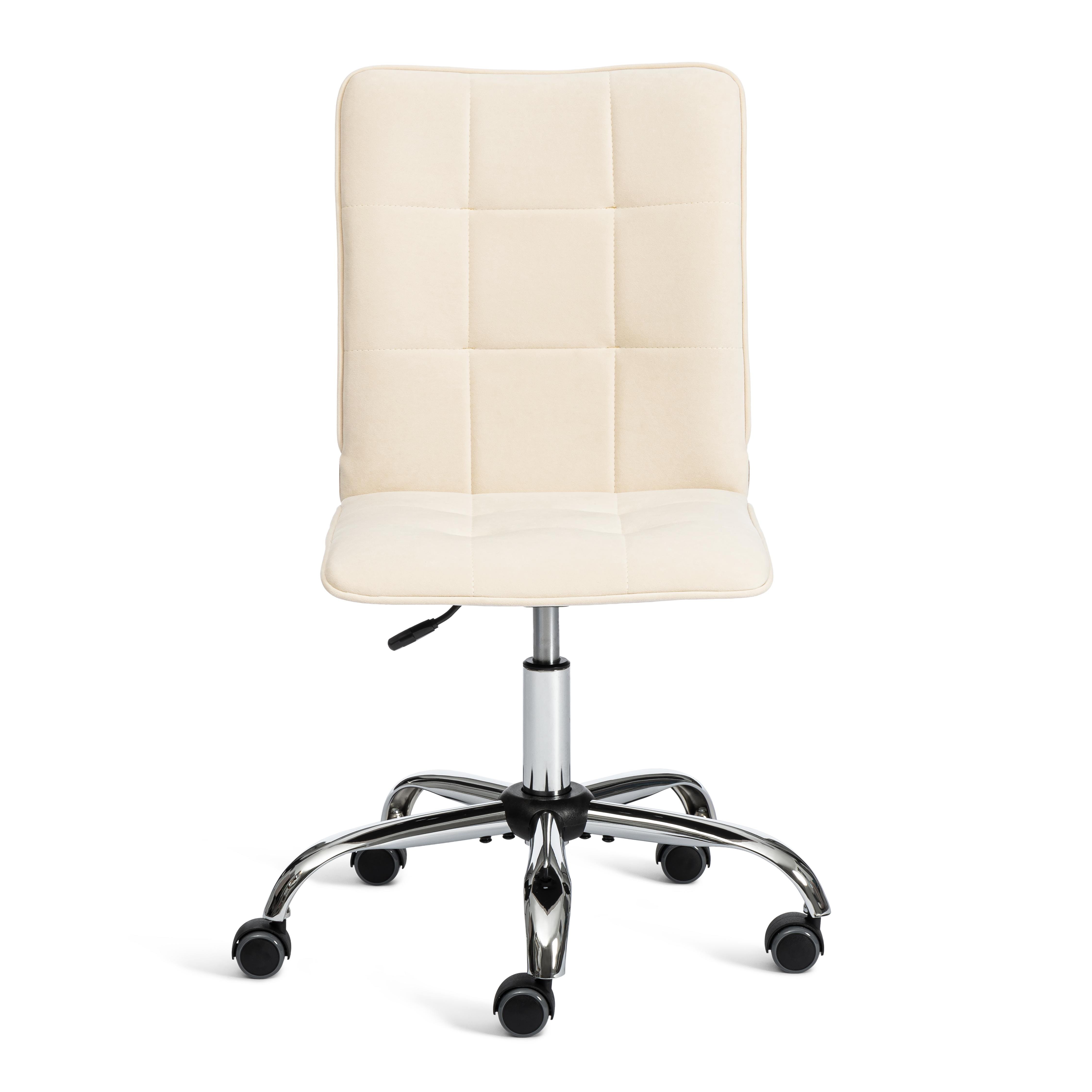 Компьютерное кресло TETCHAIR флок молочный - фото 10