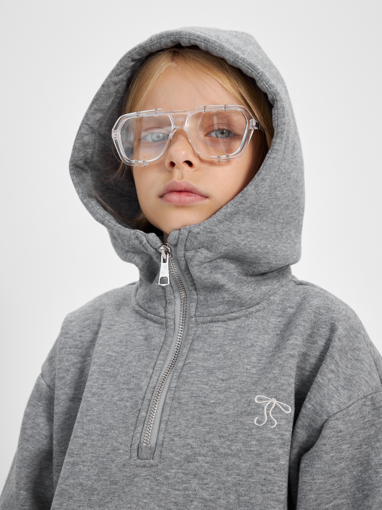 Худи и брюки Crimea Baby LACE_grey - фото 9