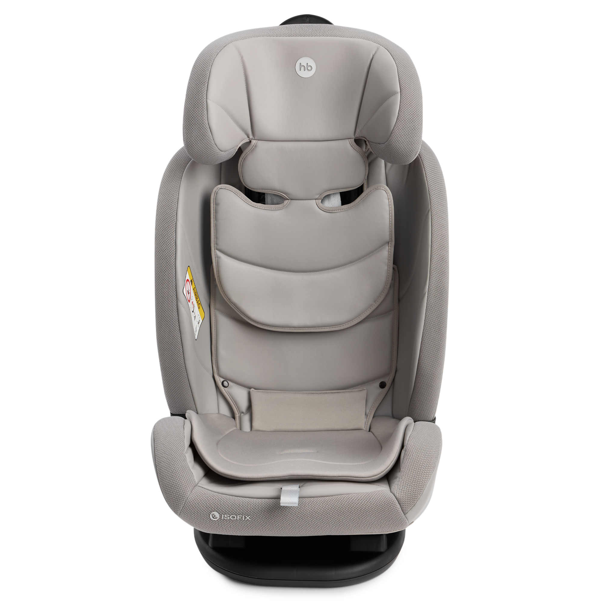 Автокресло Happy Baby Orex Isofix 0+/1/2/3 (0-36 кг) серый - фото 27