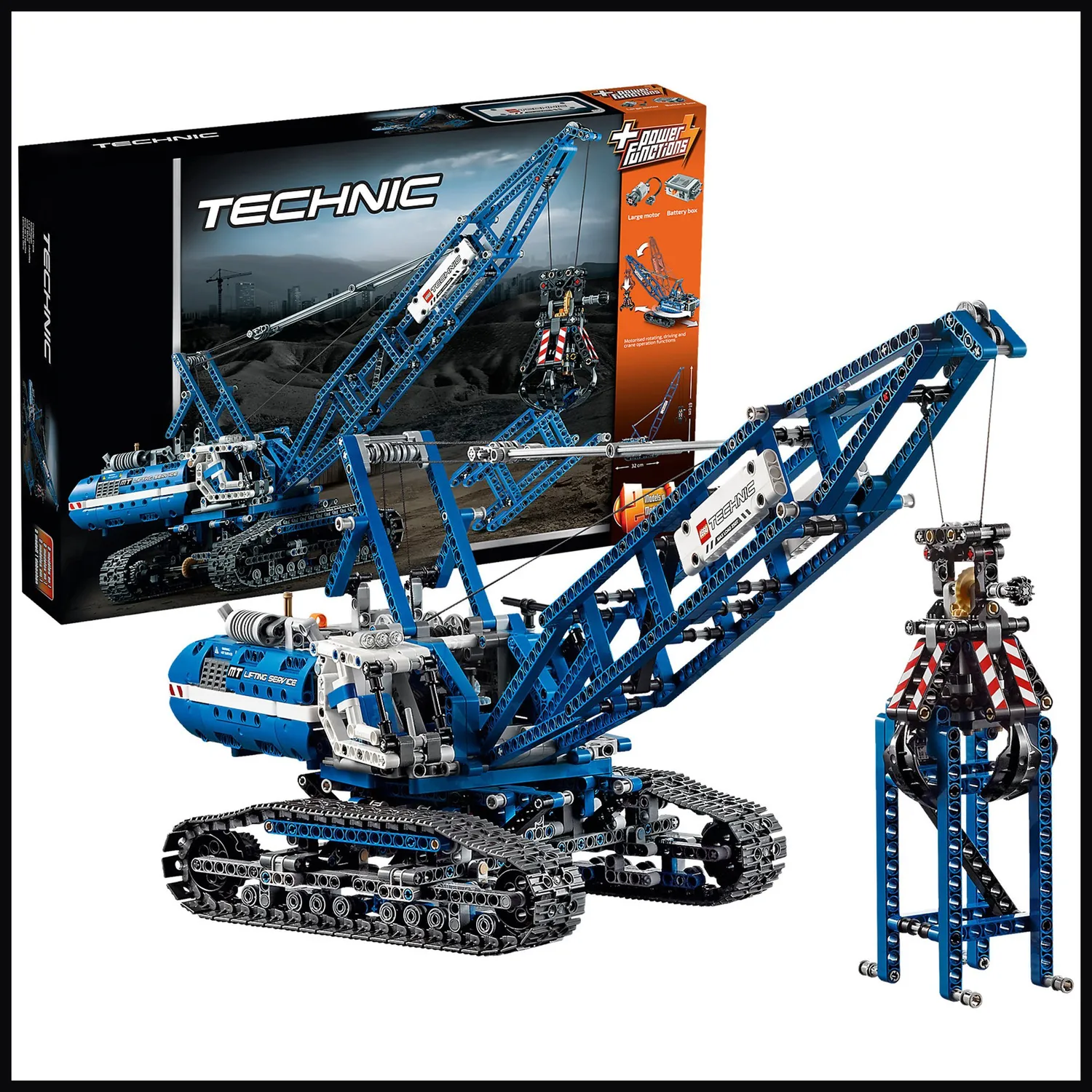 Конструктор LEGO Technic 42042 1401 дет. - фото 3