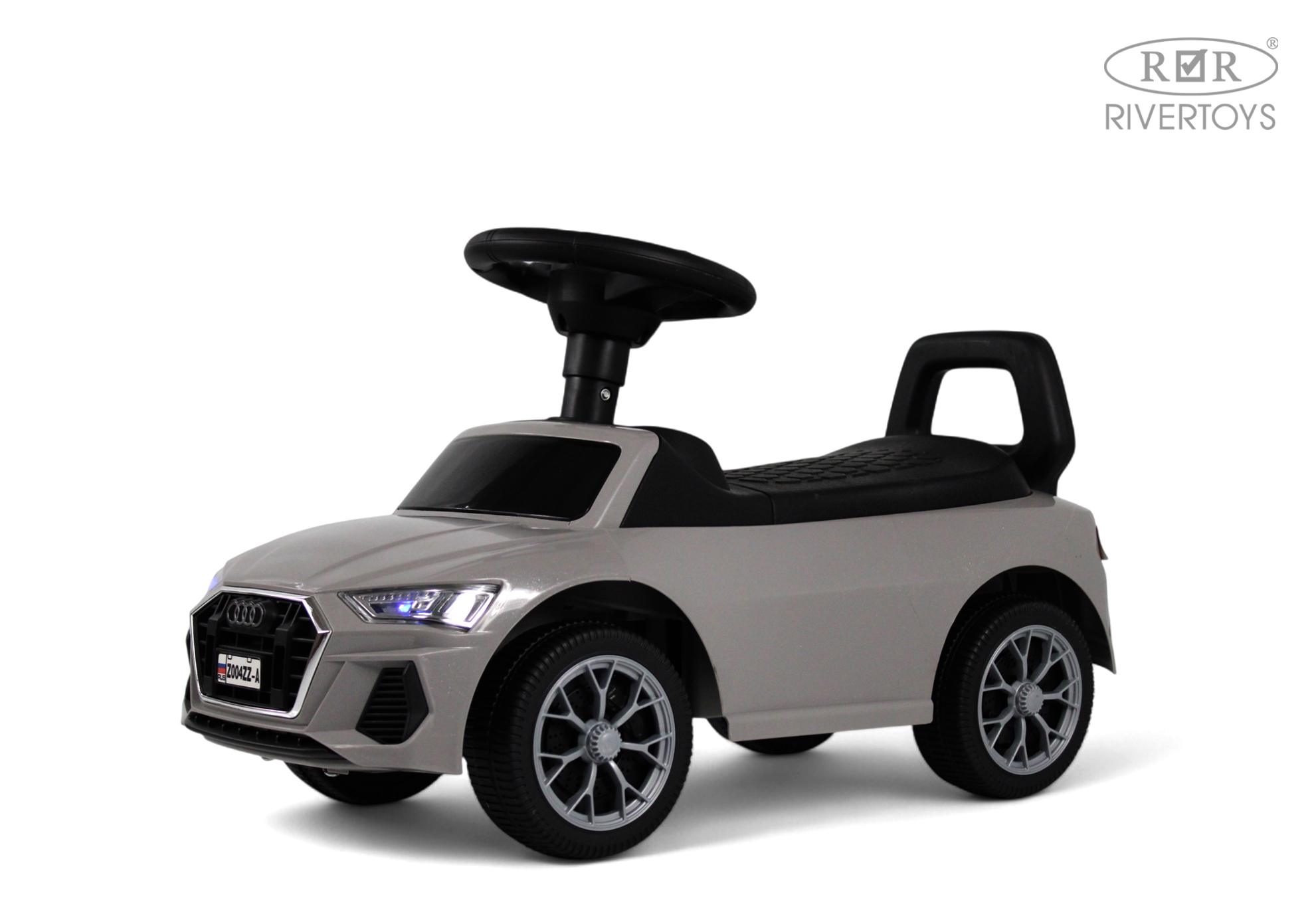 Каталка RIVERTOYS Z004ZZ-A-GREY серый - фото 1