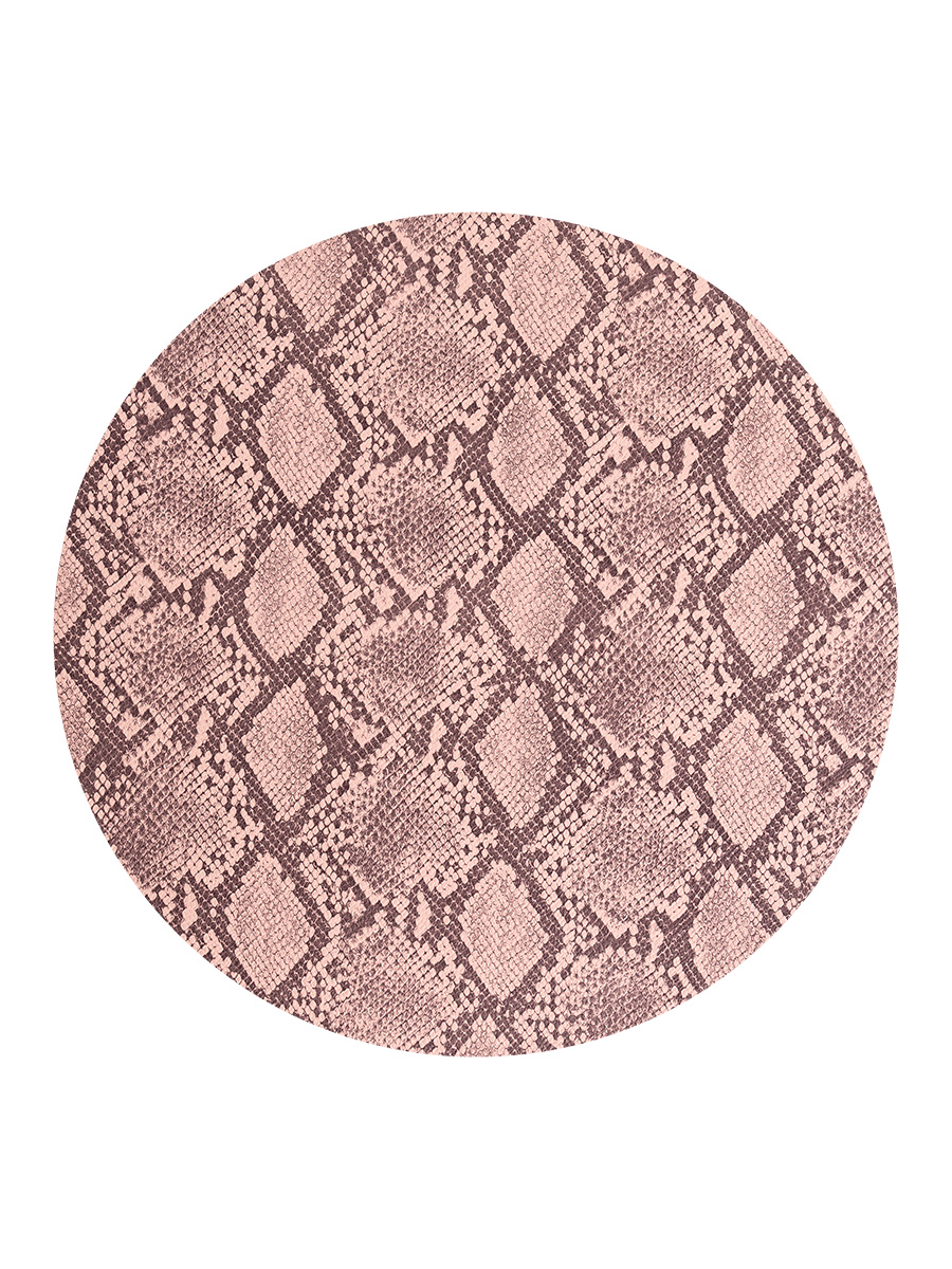 Салфетка сервировочная DeNASTIA Питон D38 см розовый E000536 - фото 4