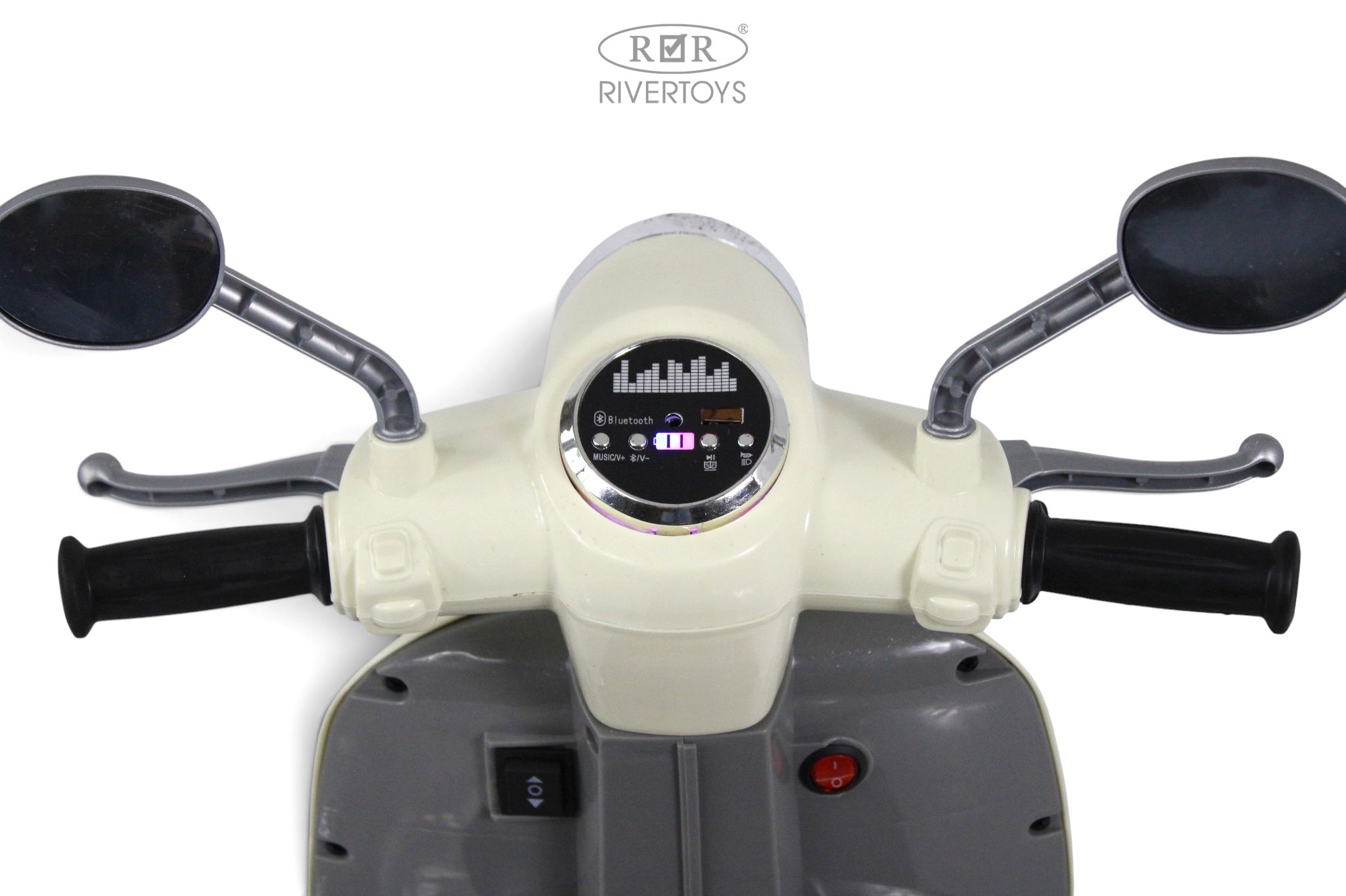 Электромотоцикл RIVERTOYS Z222ZZ-M-GREY - фото 17