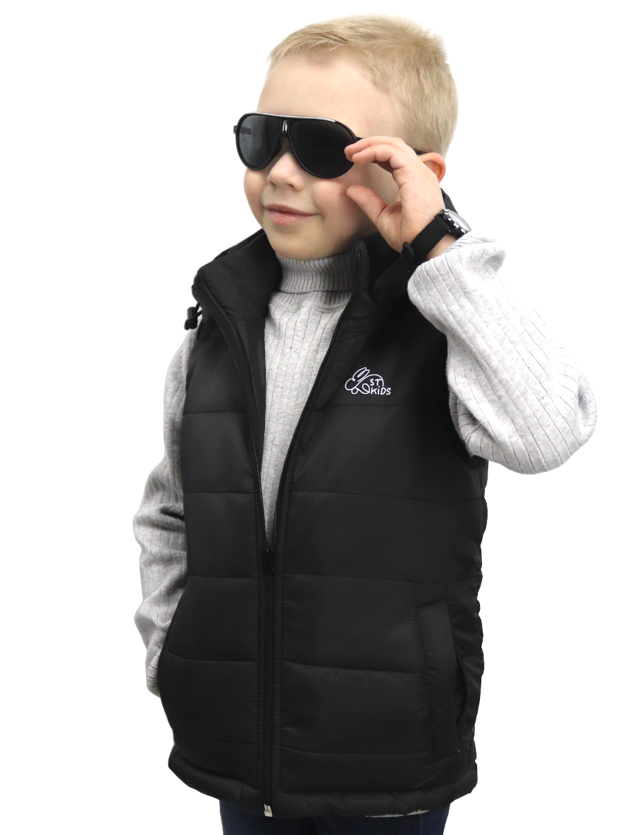 Жилет ST-KIDS JB-001черный - фото 2