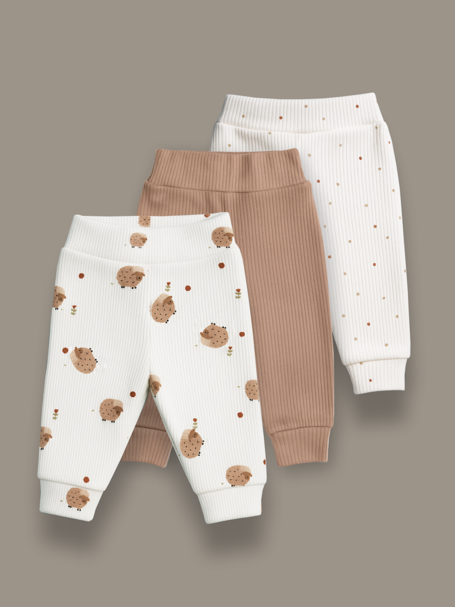 Штанишки 3 шт ШВЕЙНЫЕ ИСТОРИИ ползункиовечки - фото 1