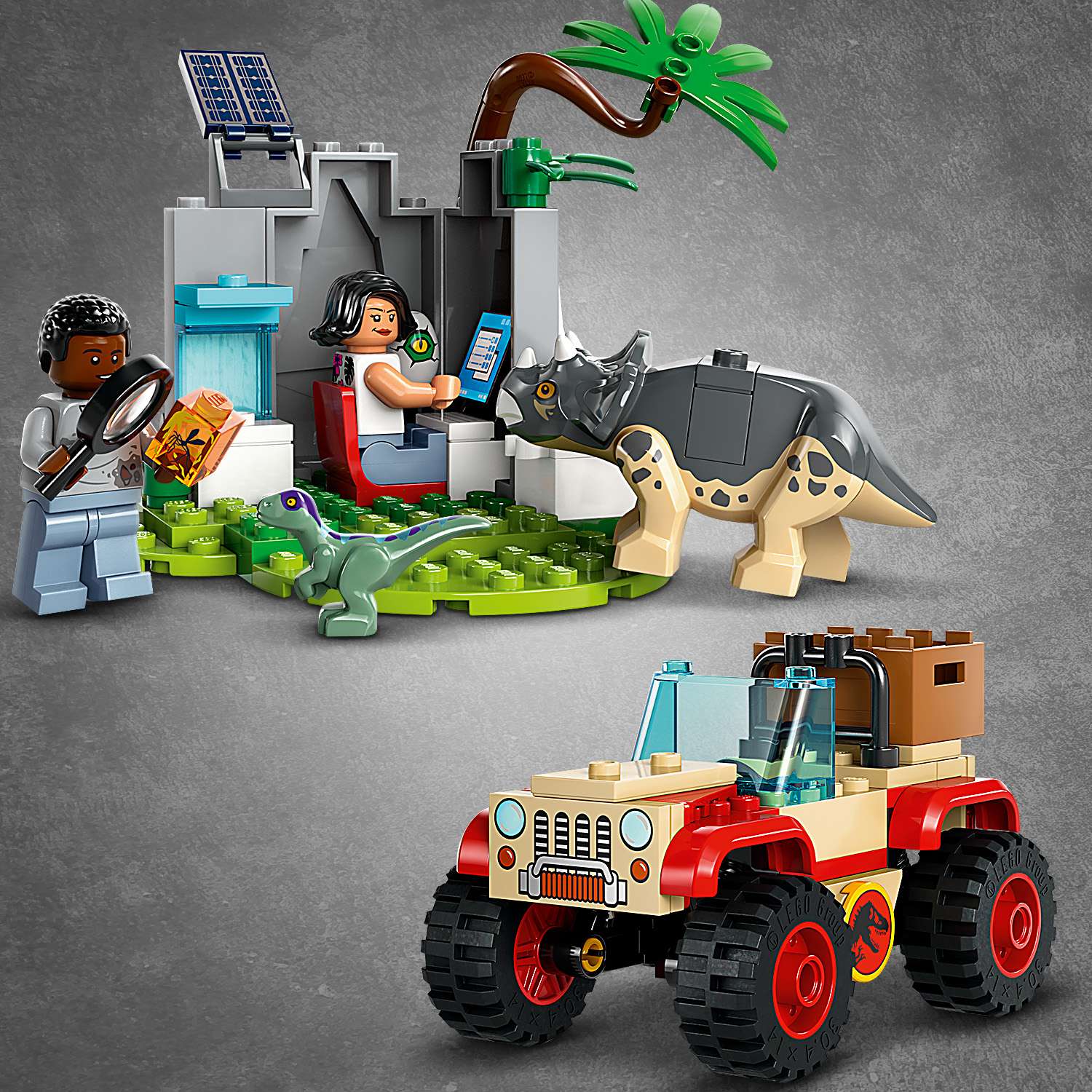 Конструктор LEGO Jurassic World Центр спасения детенышей блочный - фото 6