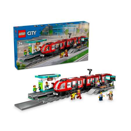 Конструктор LEGO City Трамвай и остановка 811 дет.
