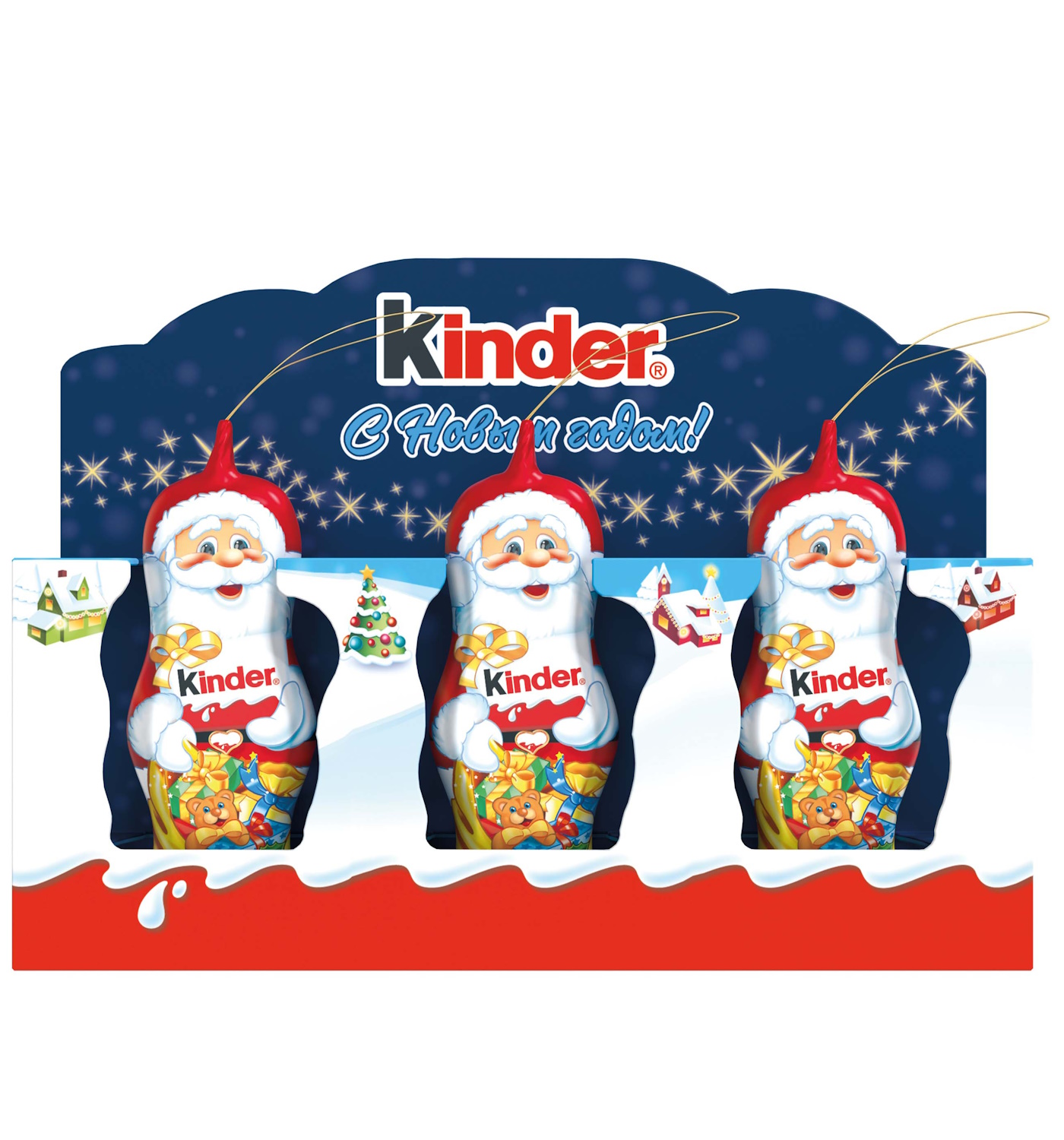 Шоколад молочный фигурный Kinder 45г - фото 1