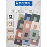 Тетрадь Brauberg 48 лист. 12 шт.