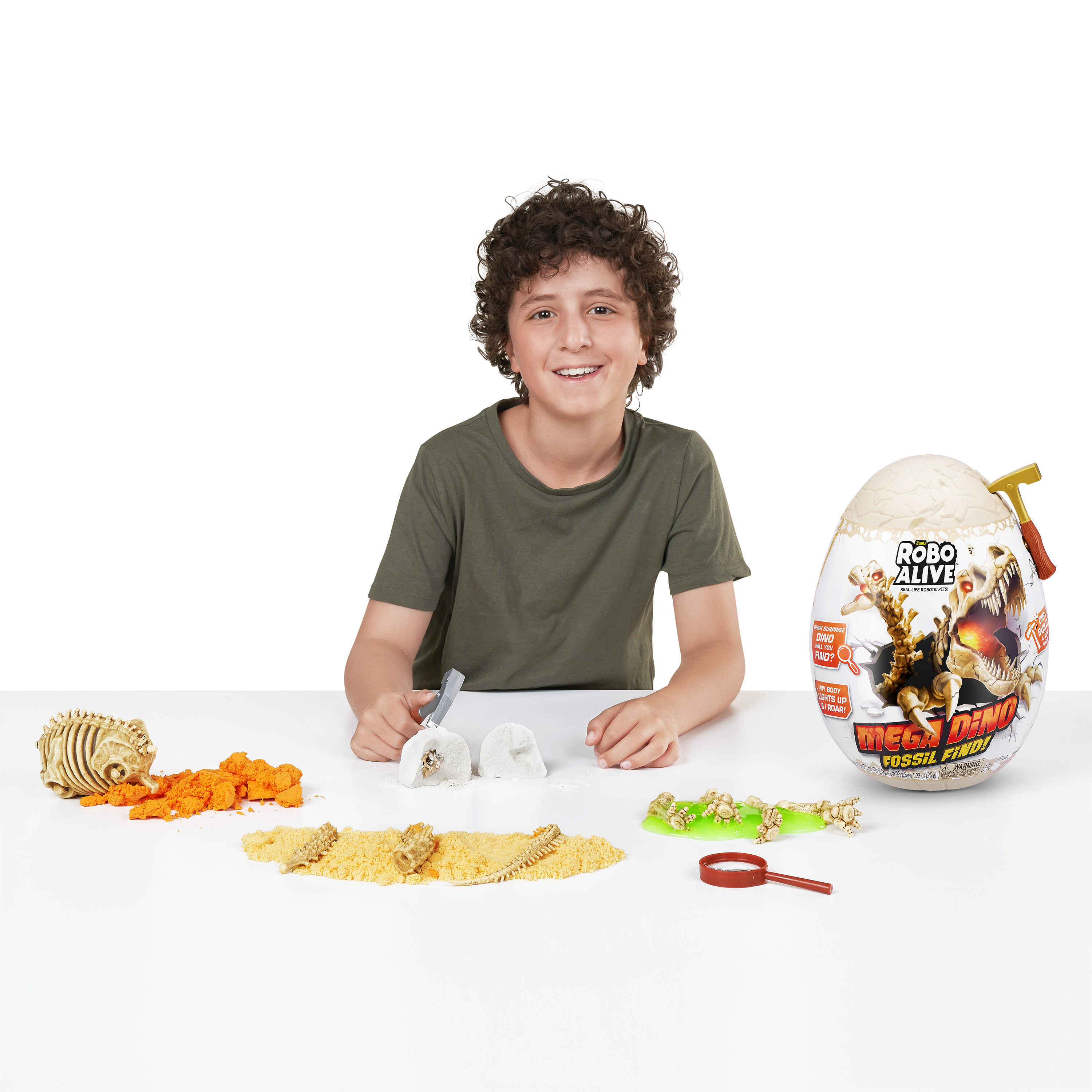 Набор для раскопок Zuru ROBO ALIVE Dino Fossil Find - фото 10