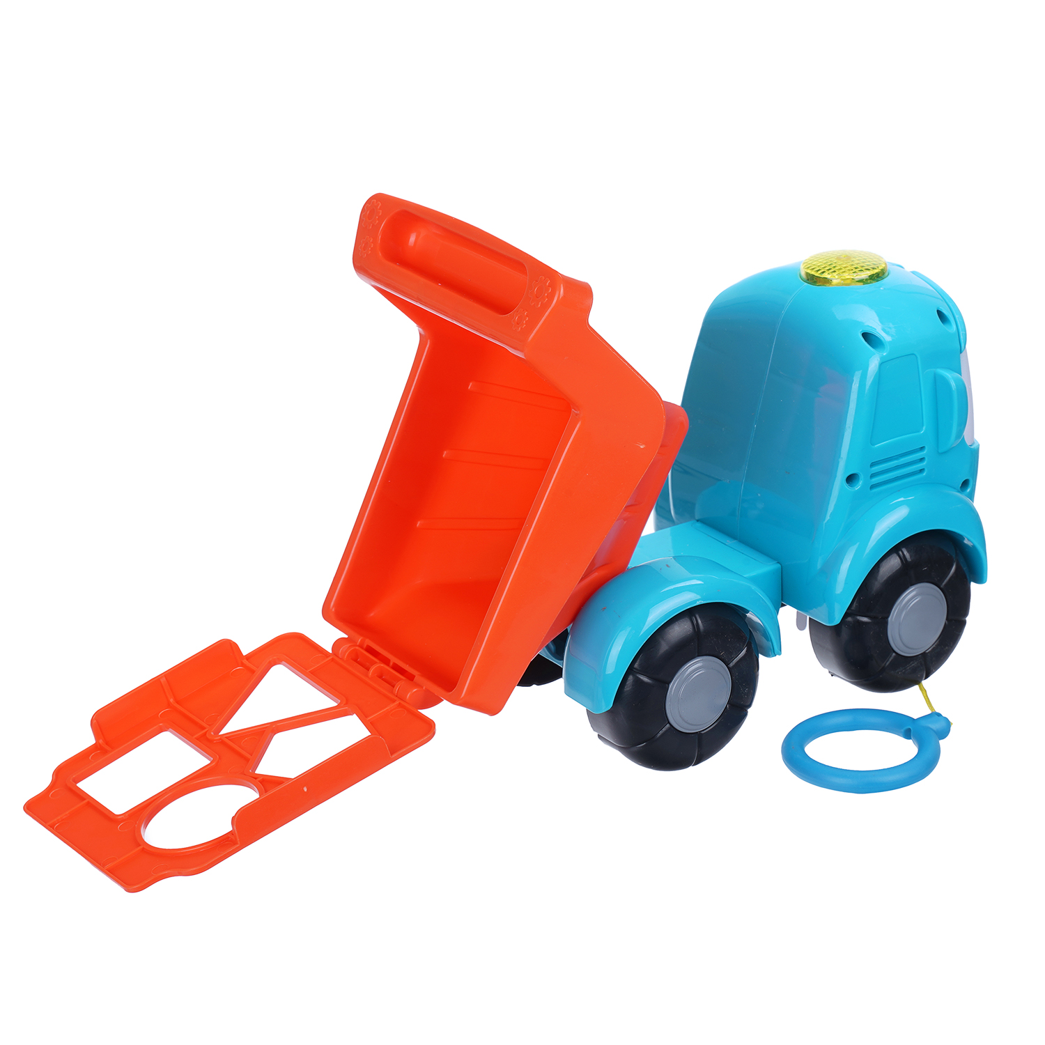 Каталка УМка Грузовичок Лёва голубой - фото 7