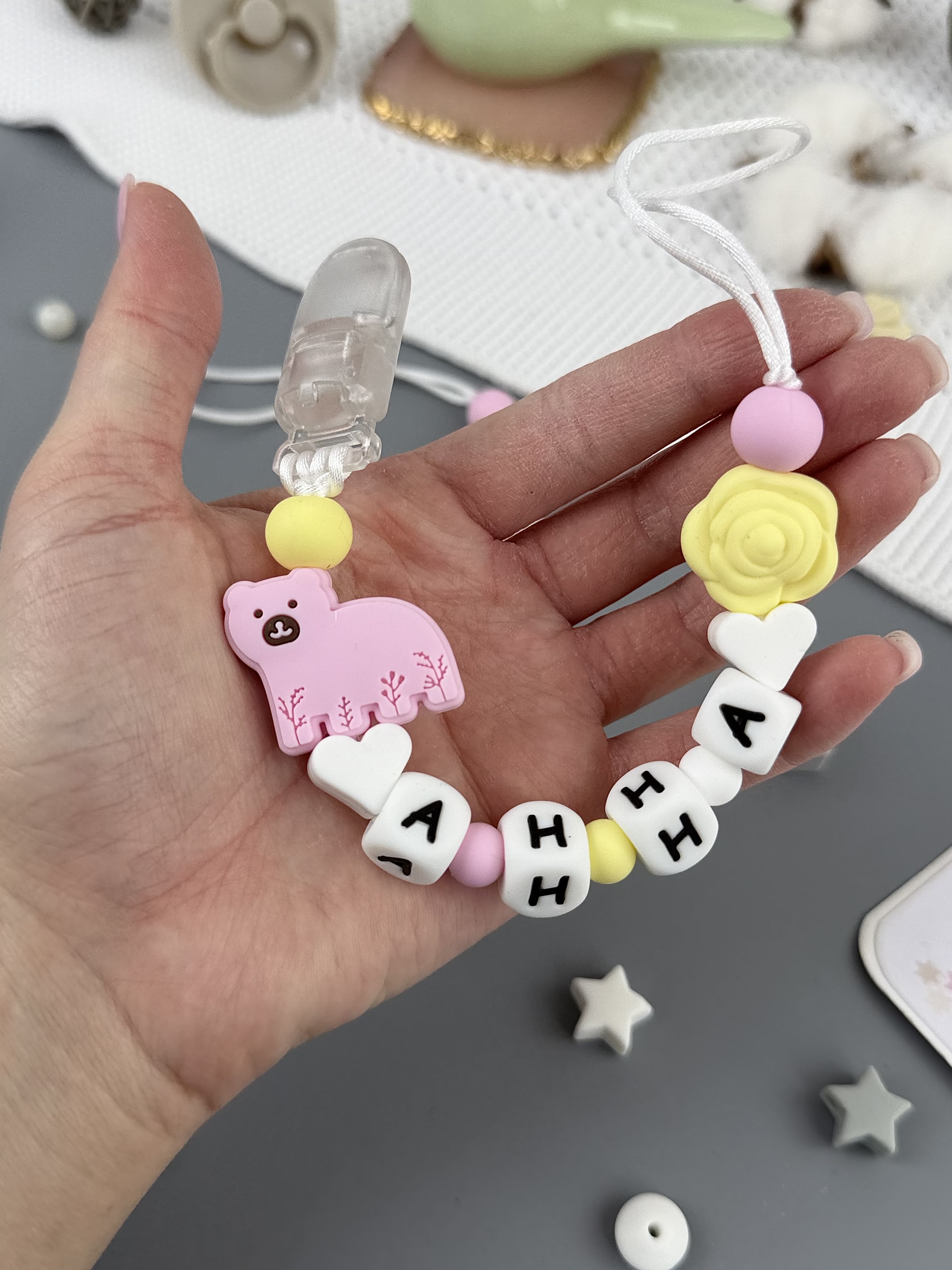 Клипса для пустышки BABY WOODS - фото 4