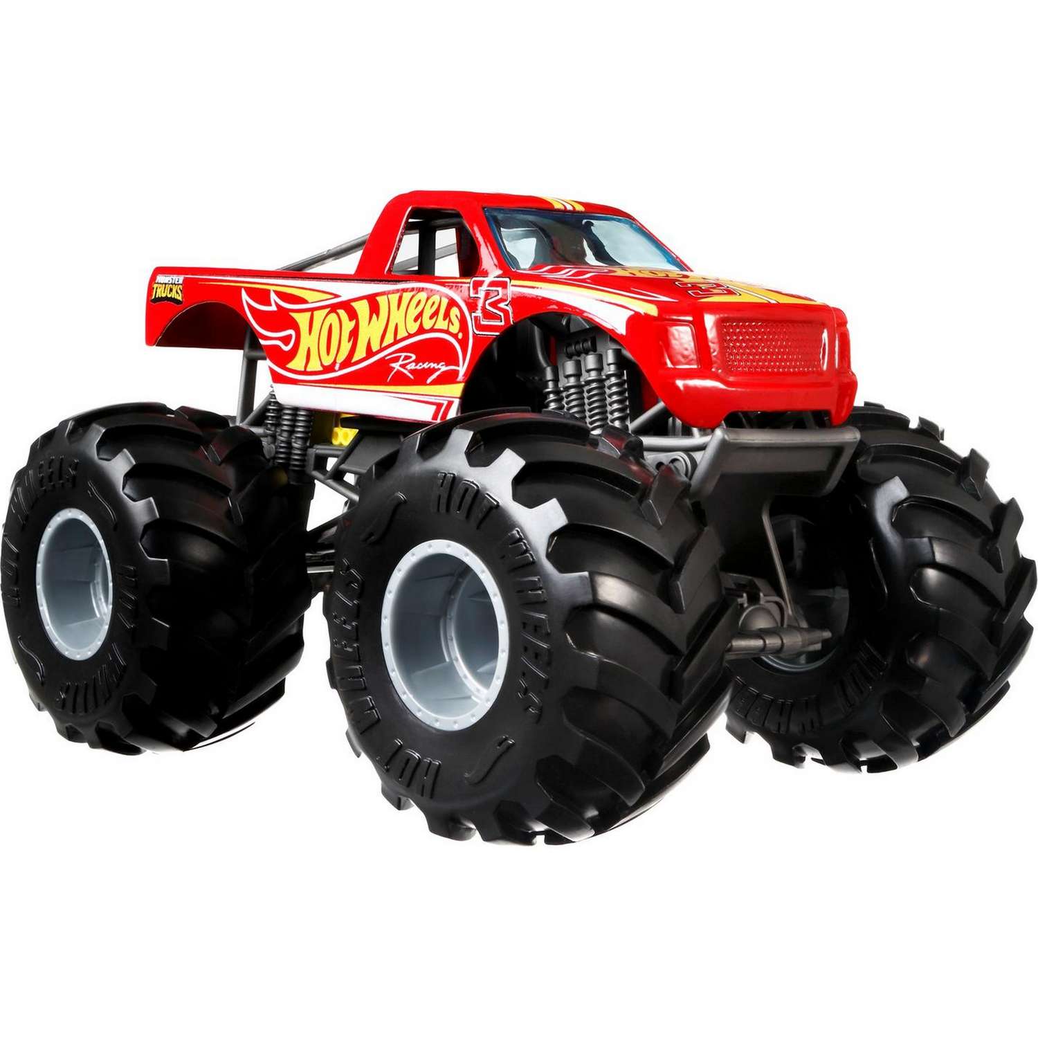 Автомобиль Hot Wheels Monster Tracks 1:24 FYJ83 - фото 3