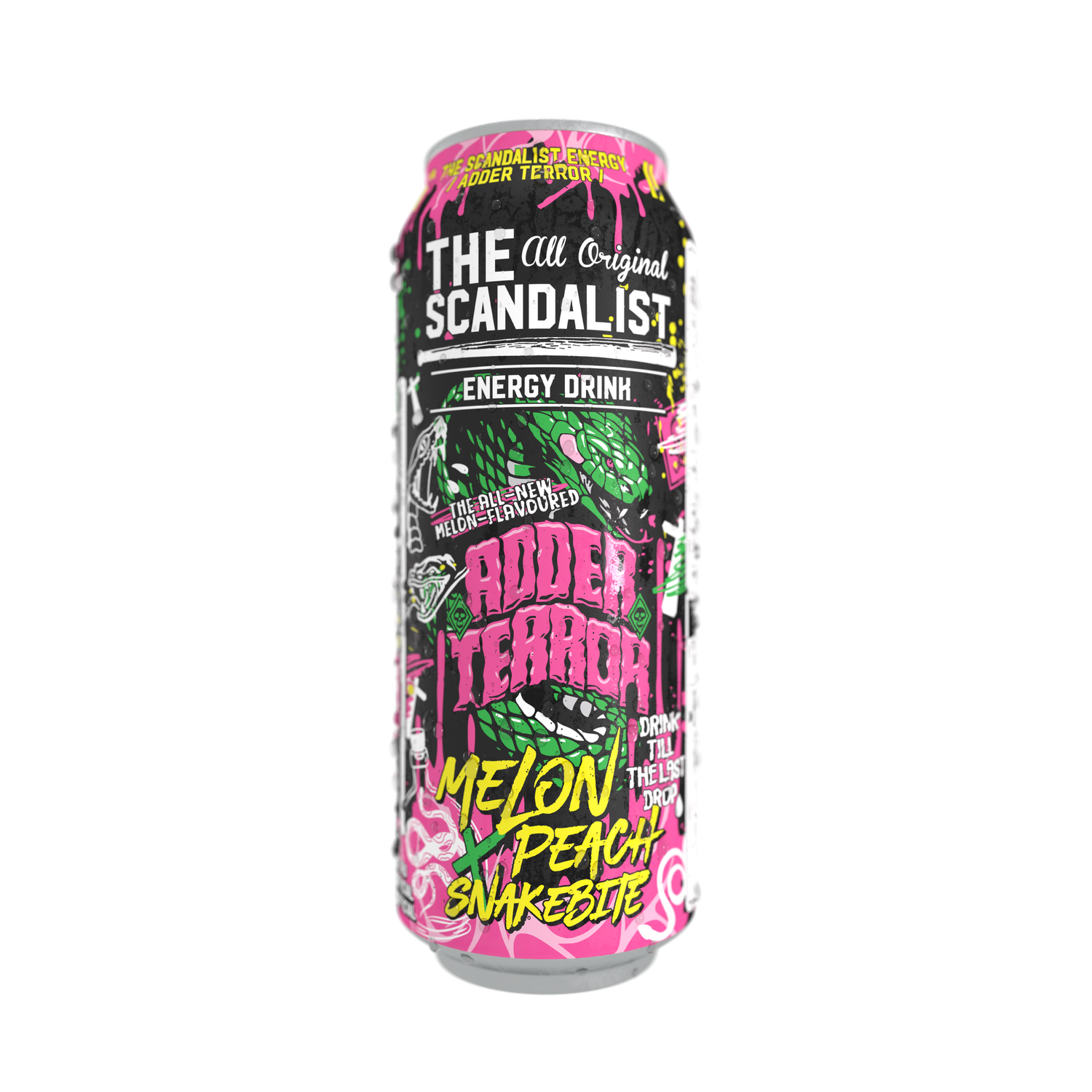 Напиток энергетический Scandalist Energy Drink Adder Terror 450мл - фото 2