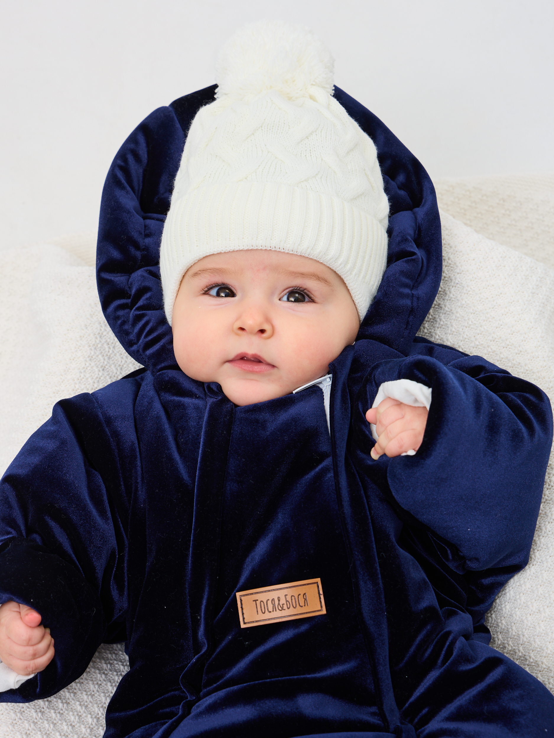 Конверт на выписку ТОСЯ БОСЯ Смокинг синий - фото 12