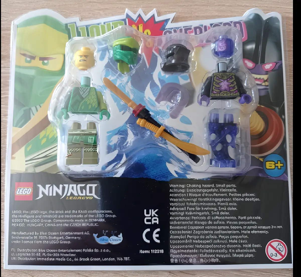 Конструктор LEGO NINJAGO 112218 4 дет. - фото 1