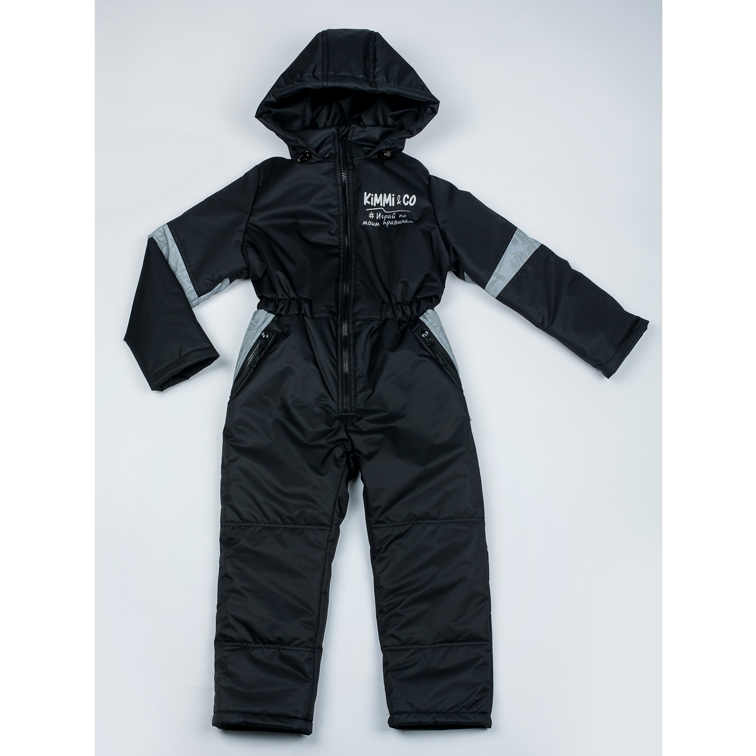 Комбинезон KiMMi co К-150830-041 черный - фото 19