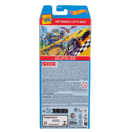 Автомобиль Hot Wheels Набор Let's Race 5 машинок