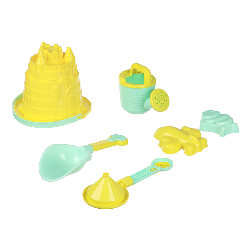 Песочный набор Игроленд "Замок" 6 предметов 6 предм. - фото 8