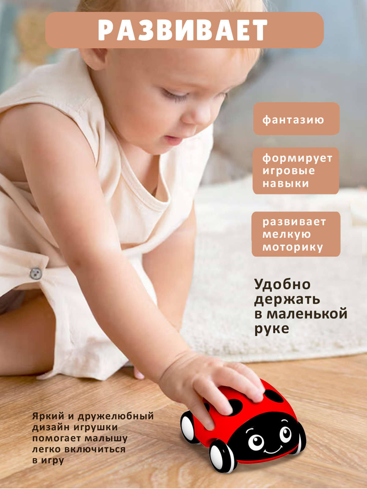 Насекомое Стеллар Божья коровка - фото 2