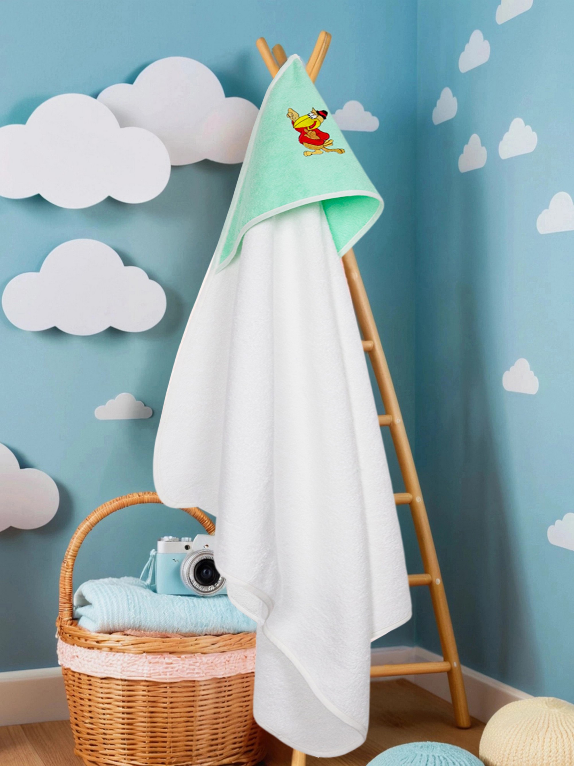 Полотенце уголок Wellness Малыш-00/53_В 80 x 100 см 1 шт. - фото 1