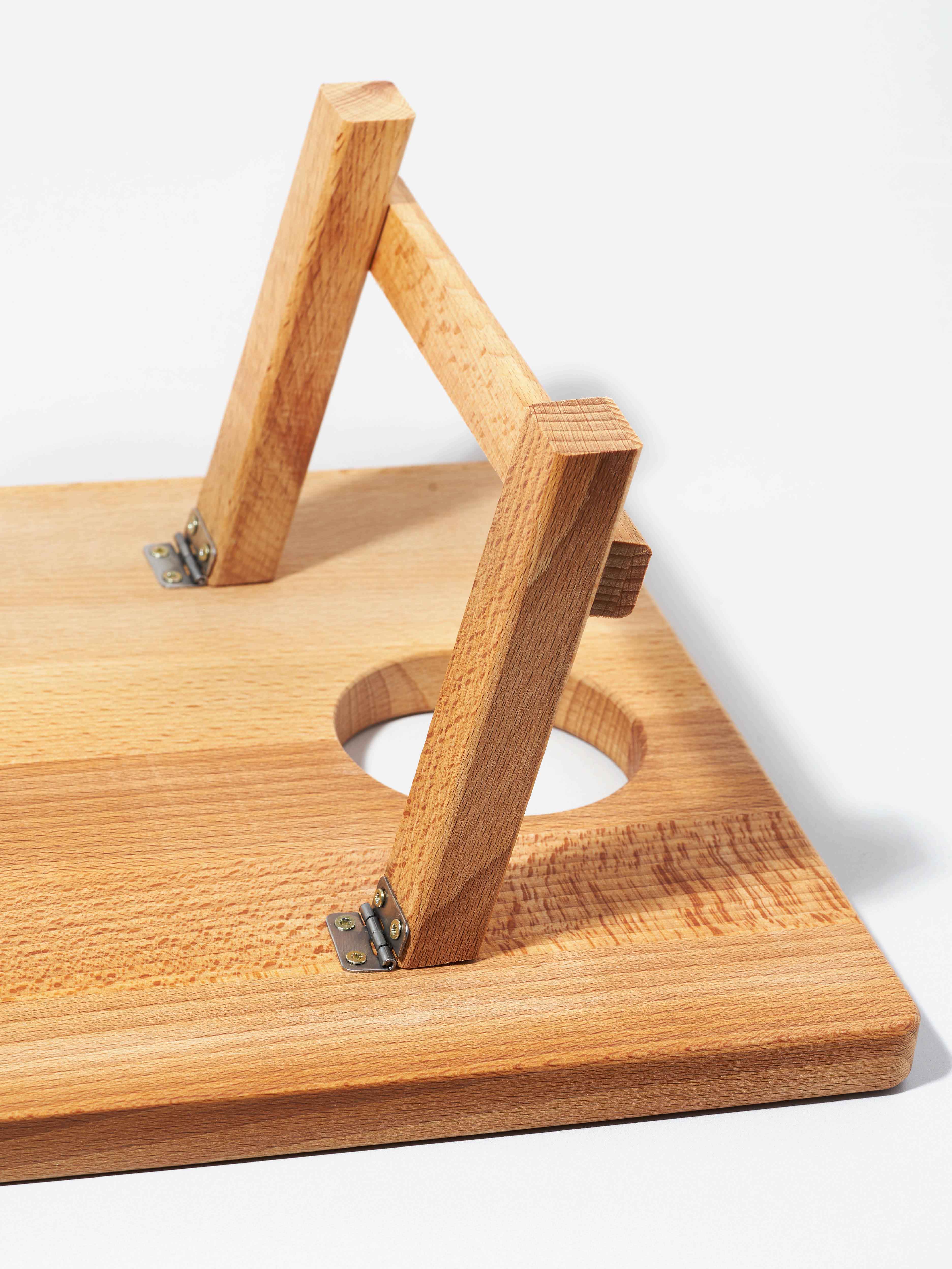 Столик Plates and More деревянный - фото 5